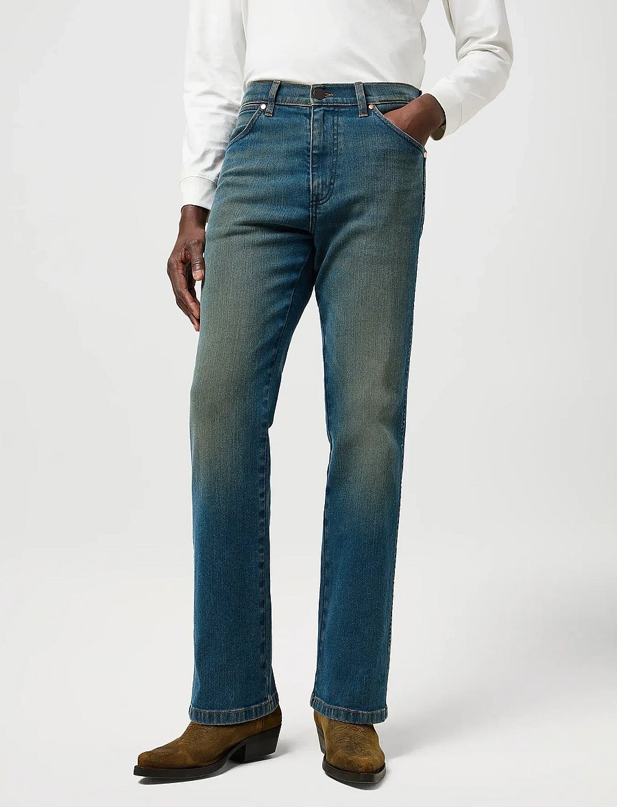 Wrangler - WRANCHER - regular jeans - faded - 0