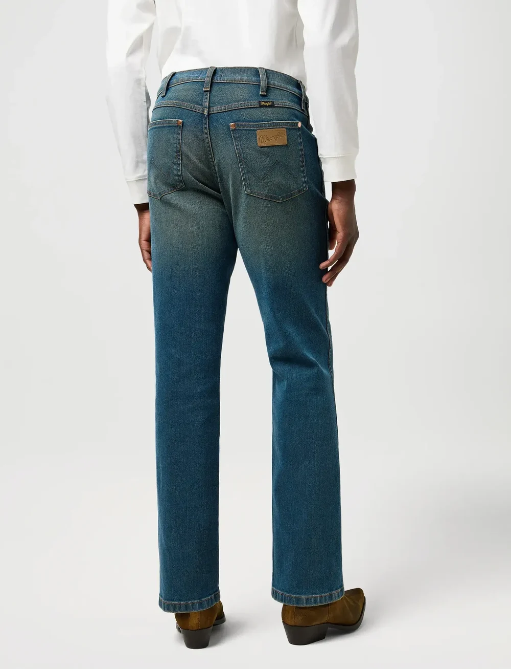 Wrangler - WRANCHER - regular jeans - faded - 3