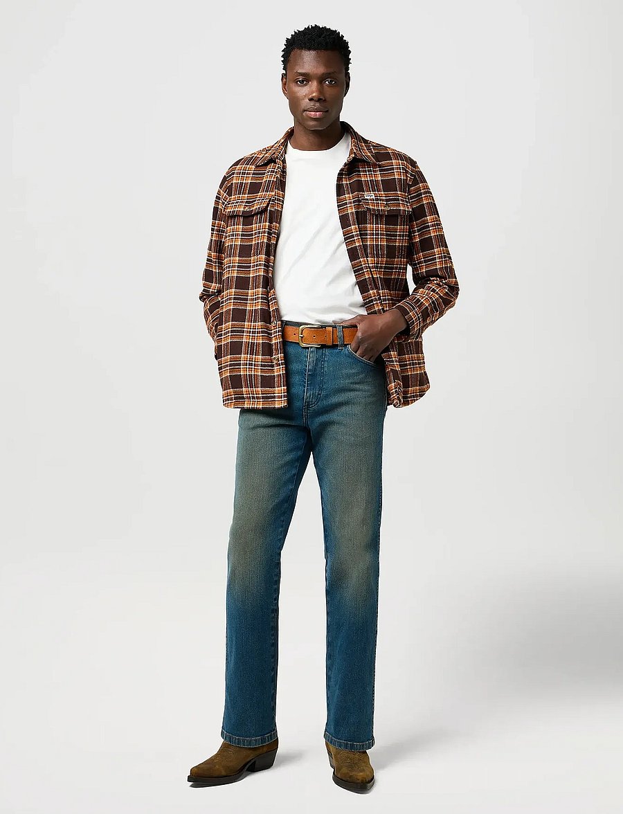 Wrangler - WRANCHER - regular jeans - faded - 4