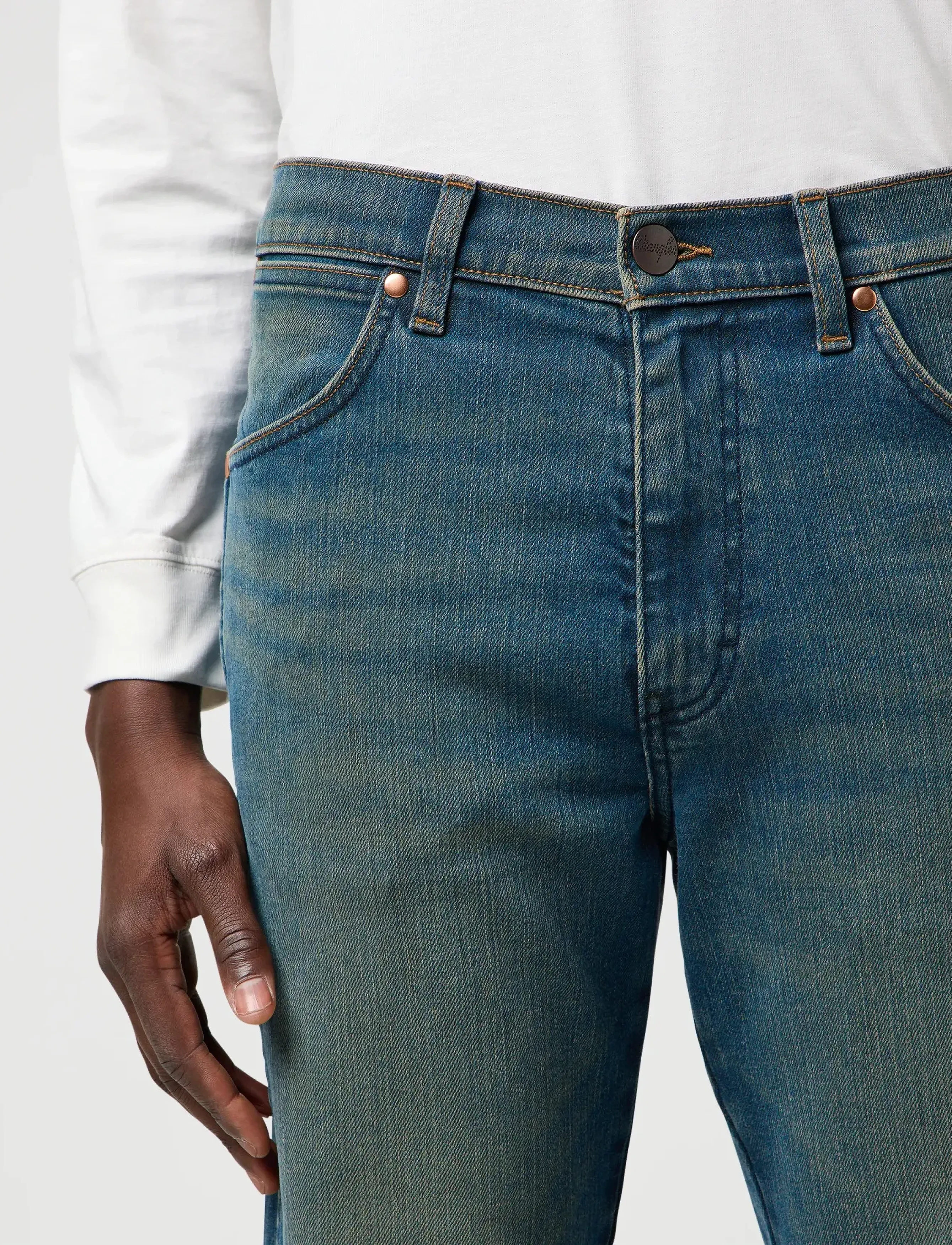 Wrangler - WRANCHER - püksid & teksad - faded - 5
