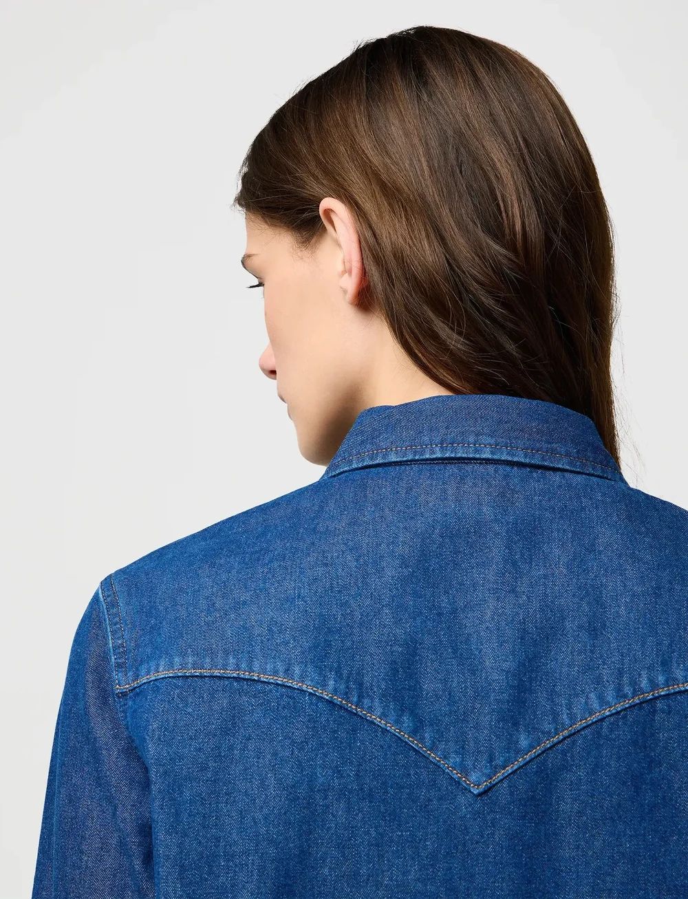 Wrangler - WESTERN SHIRT - jeansskjortor - dark wash - 5