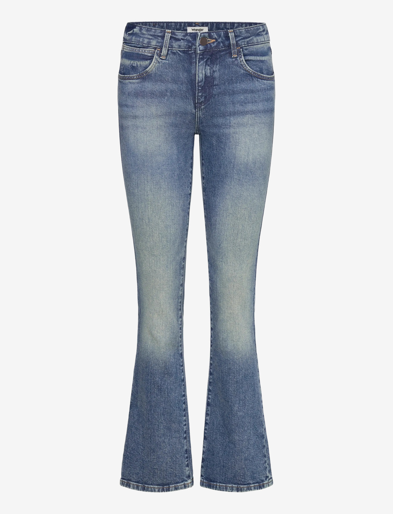 Wrangler - BOOTCUT - bootcut jeans - rustler wash - 0