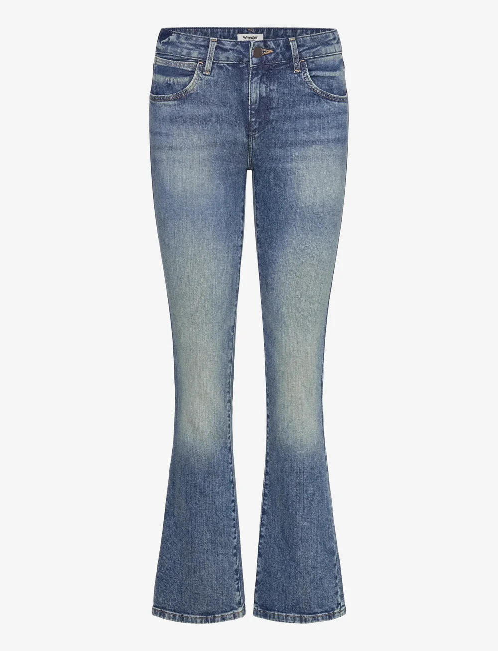 Wrangler - BOOTCUT - bootcut jeans - rustler wash - 1