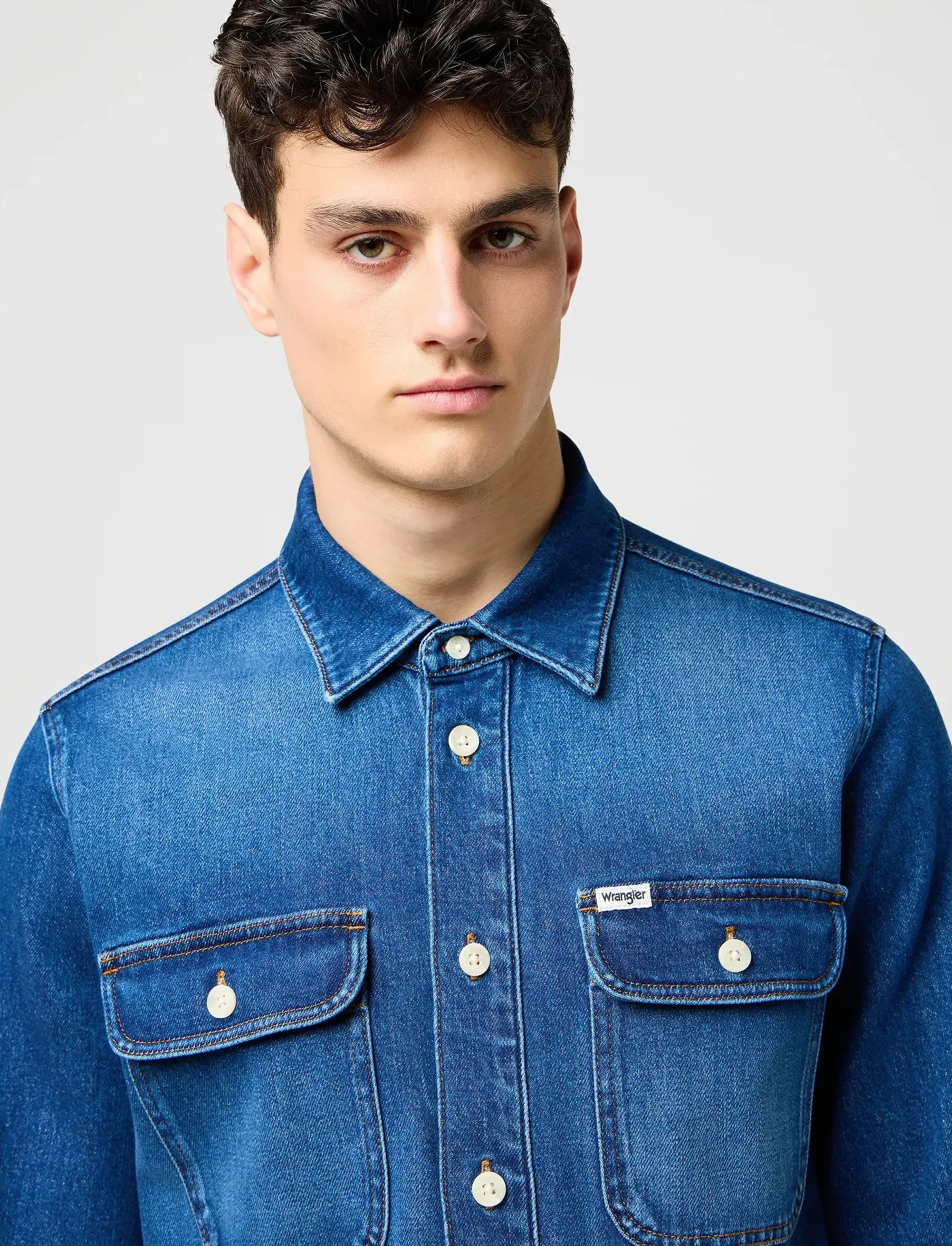 Wrangler - OVERSHIRT - gimtadienio dovanos - slatebound - 5