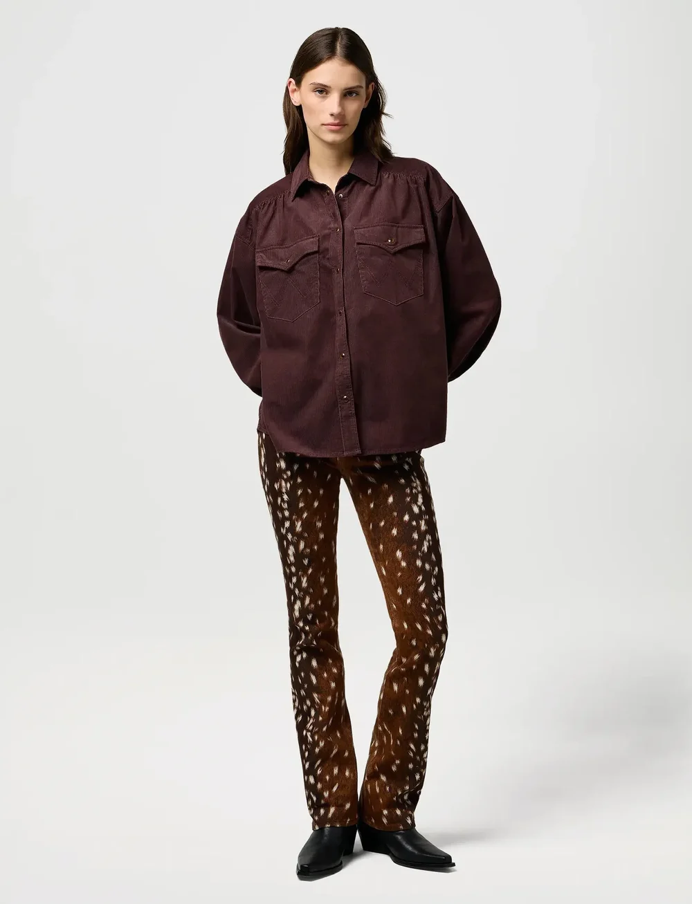 Wrangler - BOOTCUT - bootcut jeans - fawn - 4