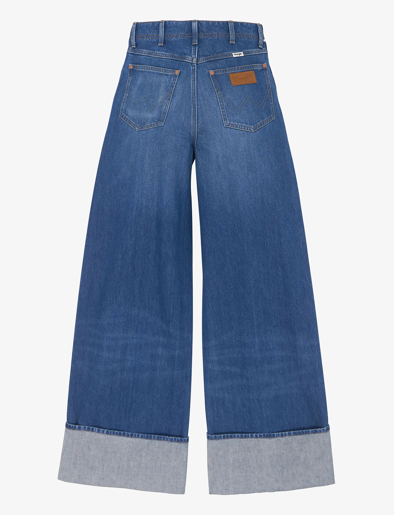 Wrangler - CUFFED TROUSER - brede jeans - rodeo ridge - 1