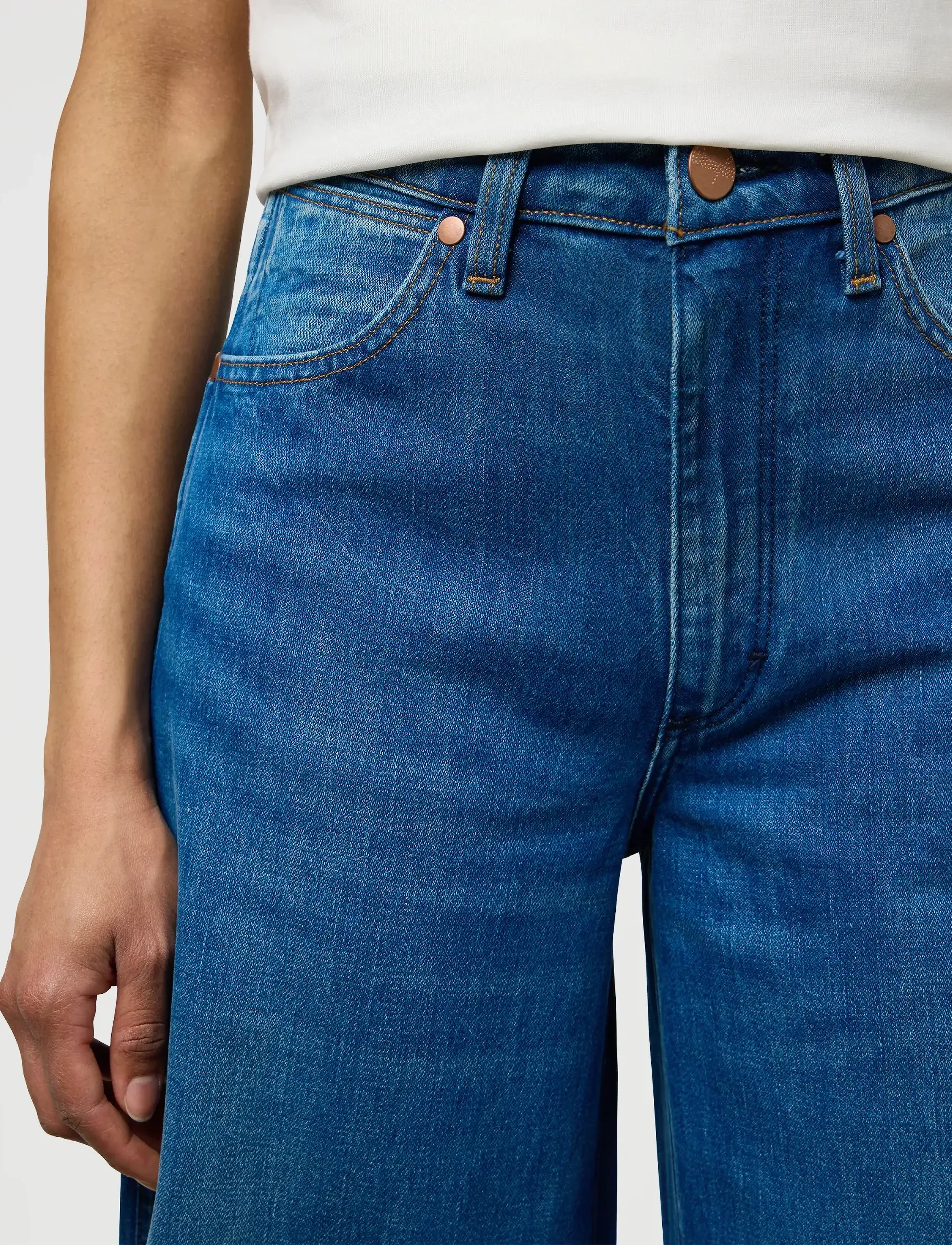 WRANGLER Cuffed Trouser linnebyxor dam – bild 5
