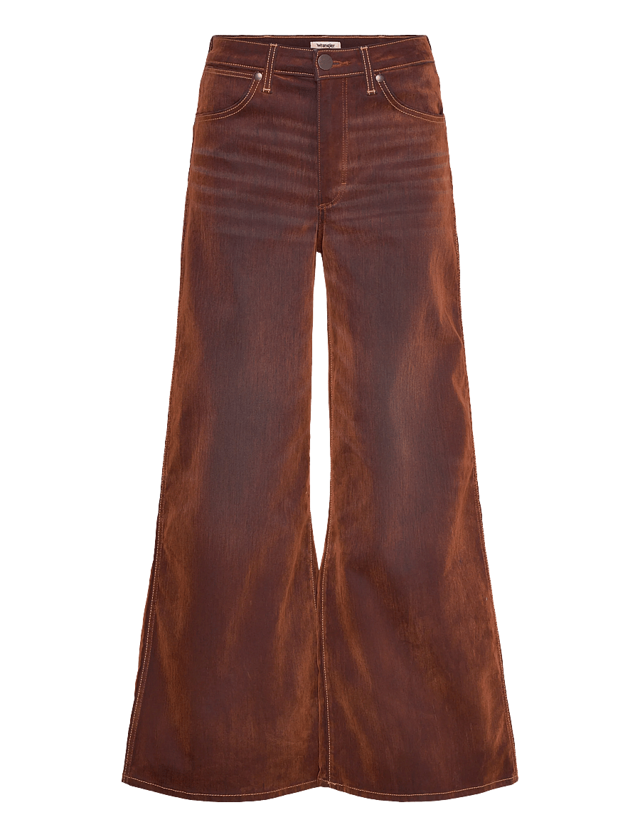 Wrangler - CANYON - wide leg jeans - cinnamon chill - 1