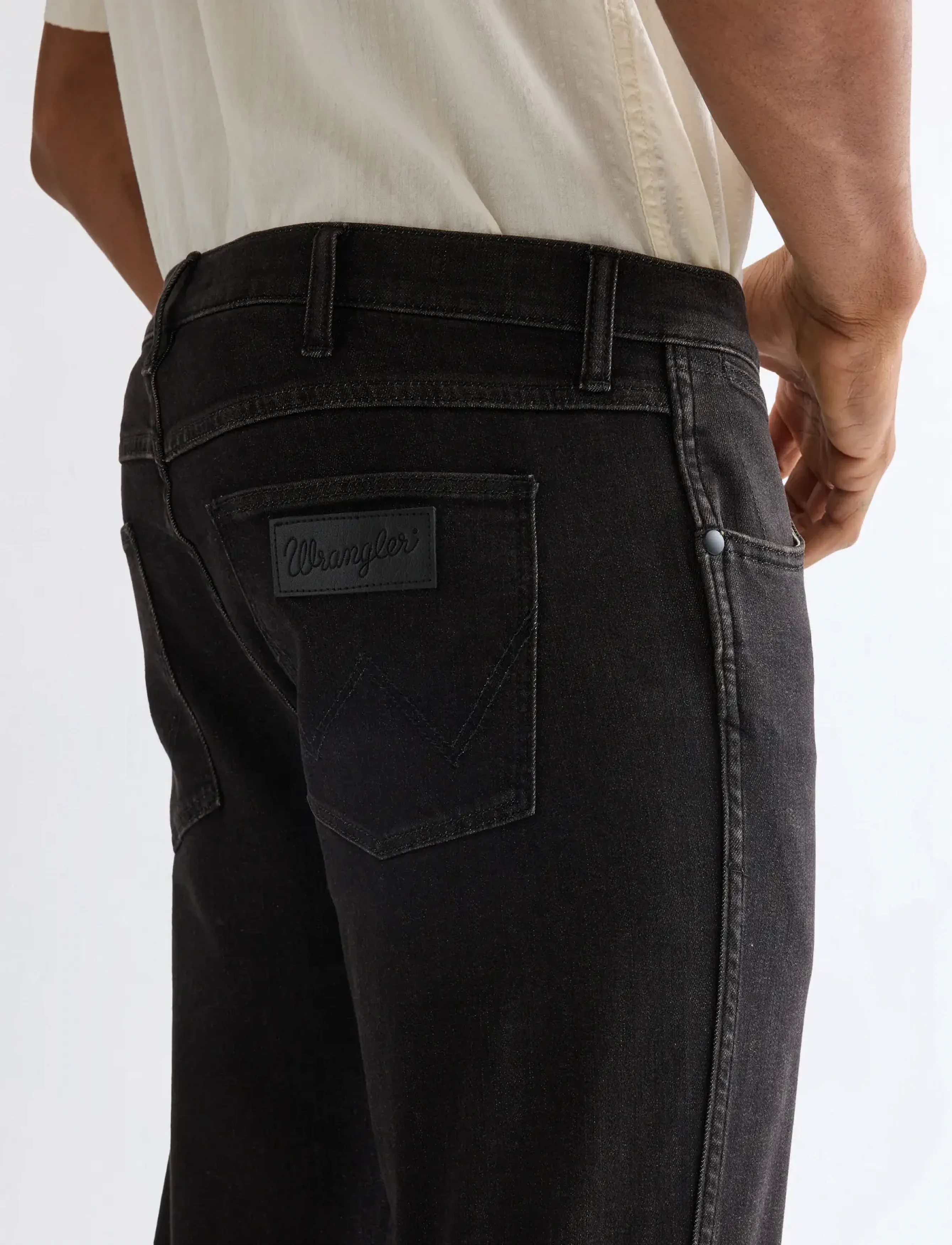 Wrangler - GREENSBORO - regular jeans - obsidian shadow - 5