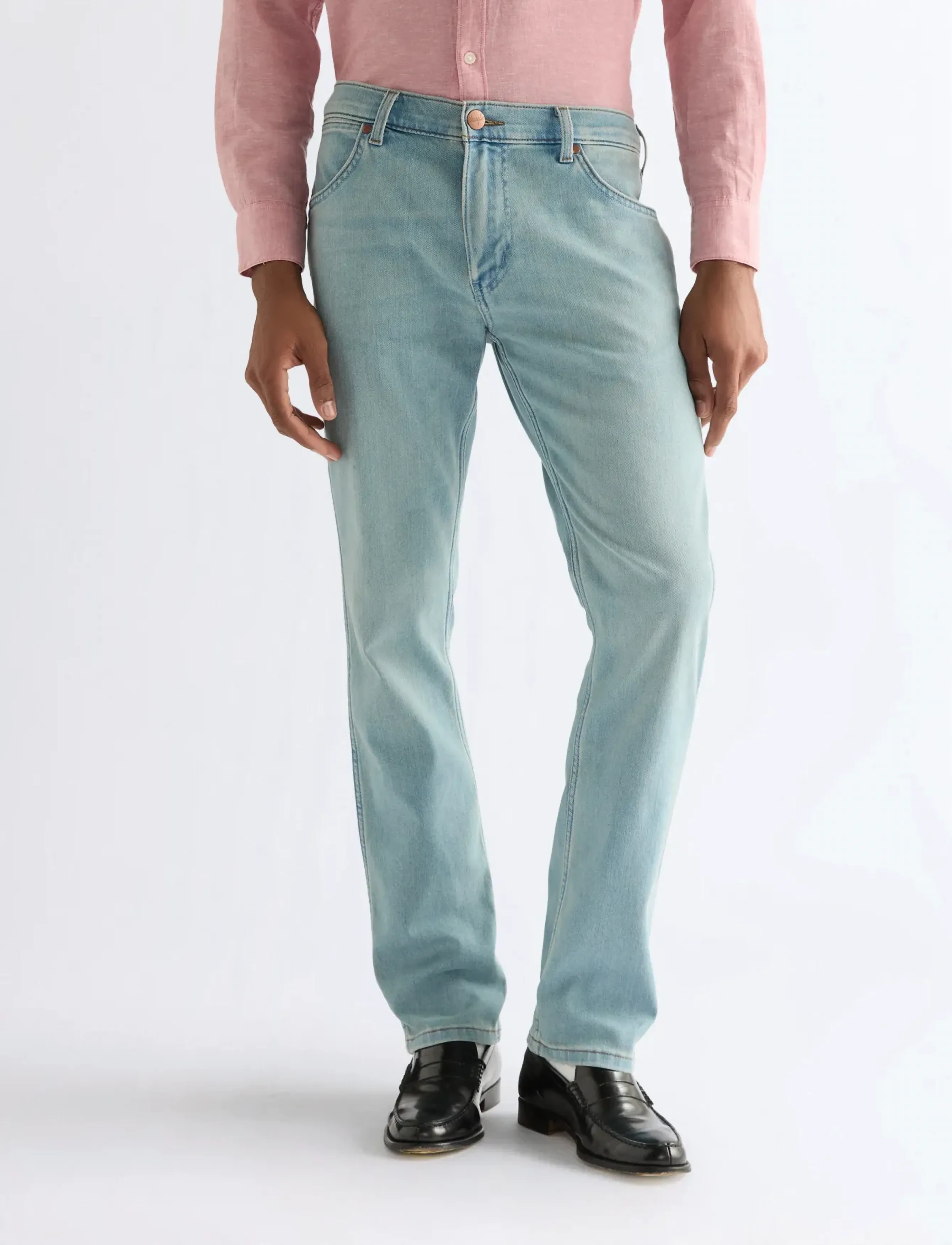 Wrangler Greensboro, 30 x 30, Blue, Jeans > Almindelige, Herre