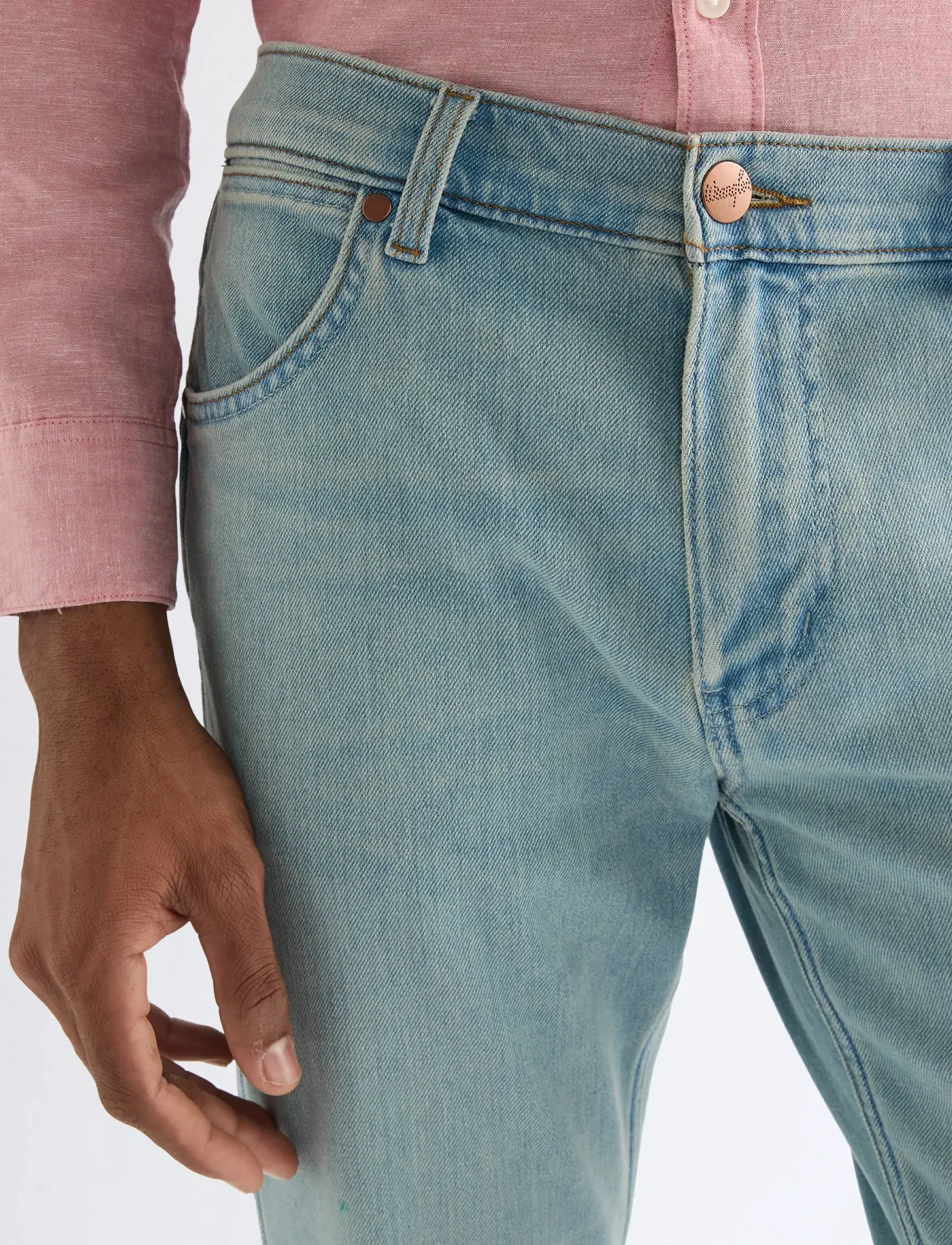 WRANGLER Greensboro straight leg jeans herr – bild 5