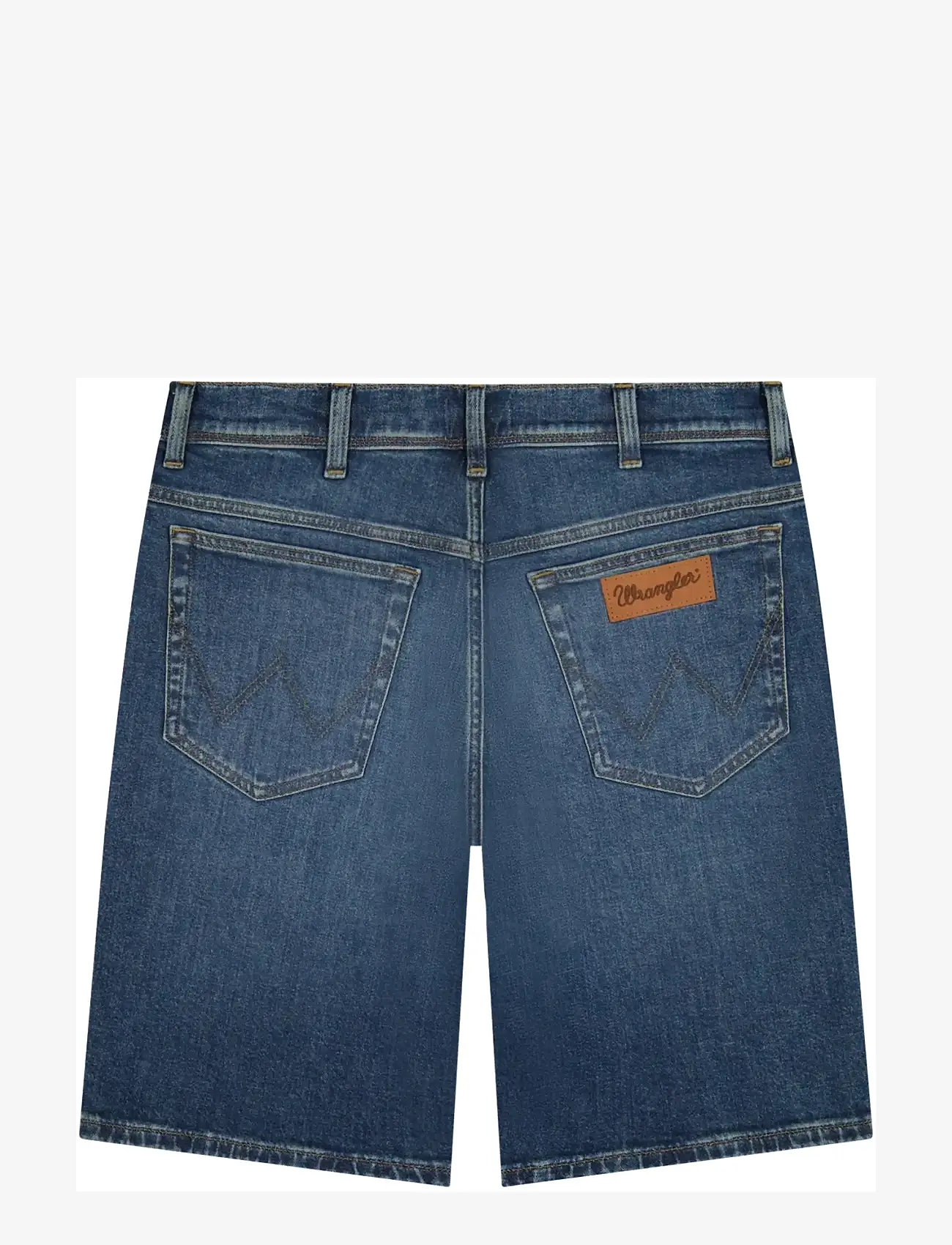 Wrangler - TEXAS SHORTS - jeans shorts - stormforge blue - 2