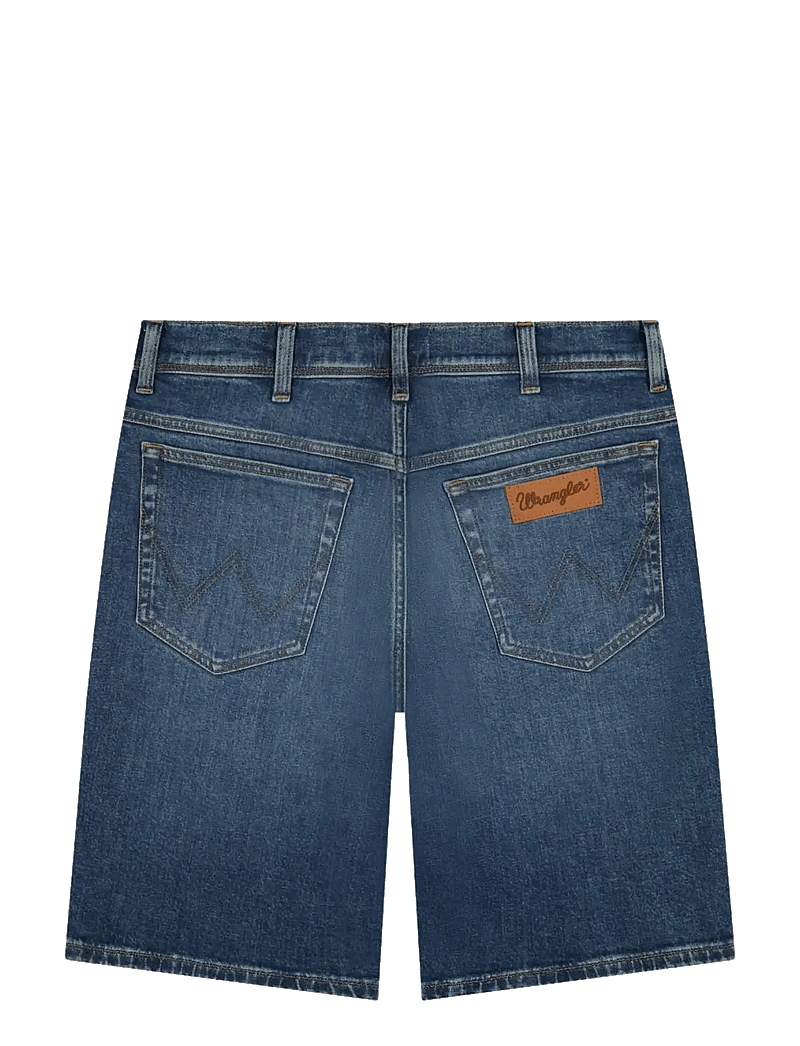 Wrangler - TEXAS SHORTS - jeans shorts - stormforge blue - 2