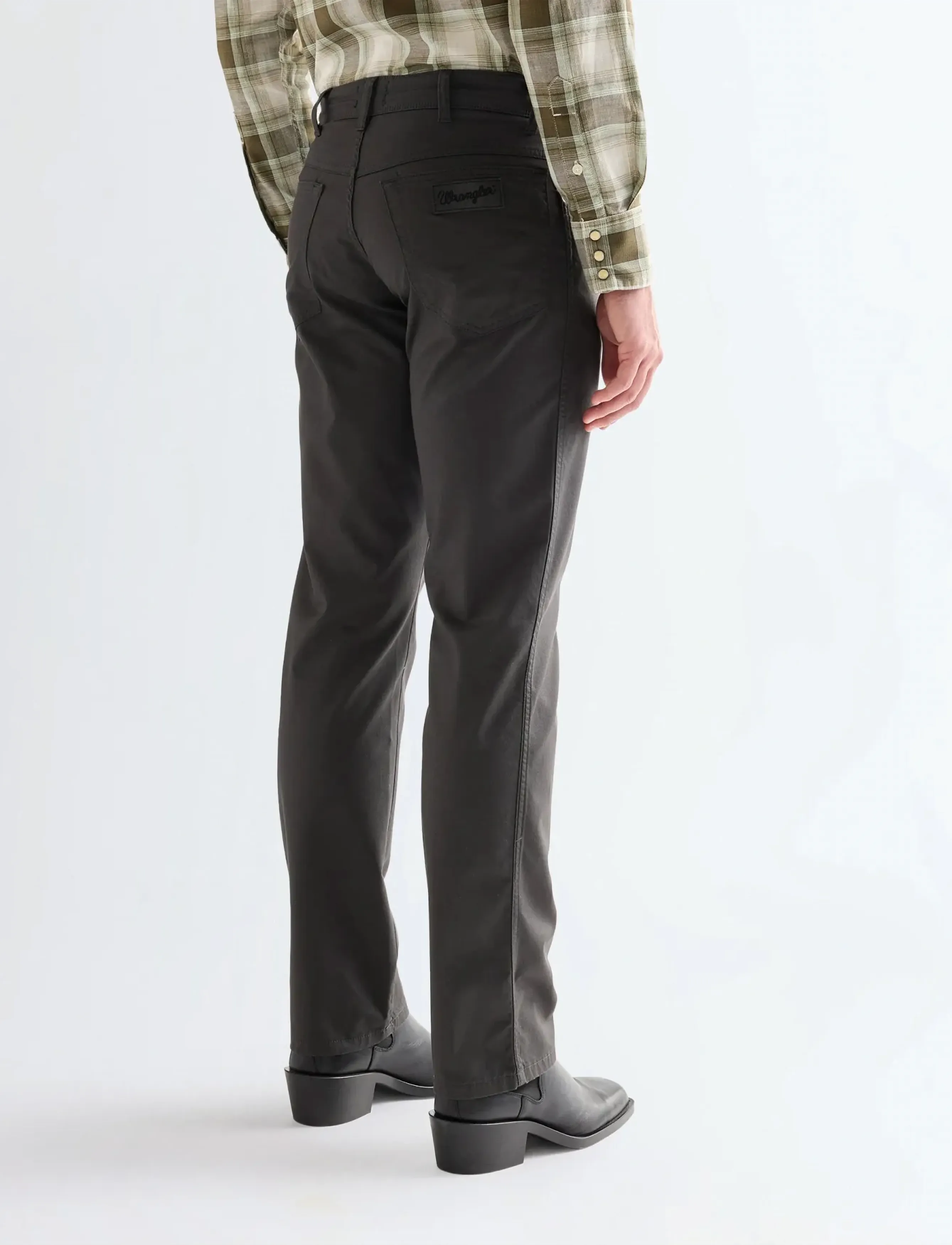 Wrangler - TEXAS - chino-buxur - faded black - 2
