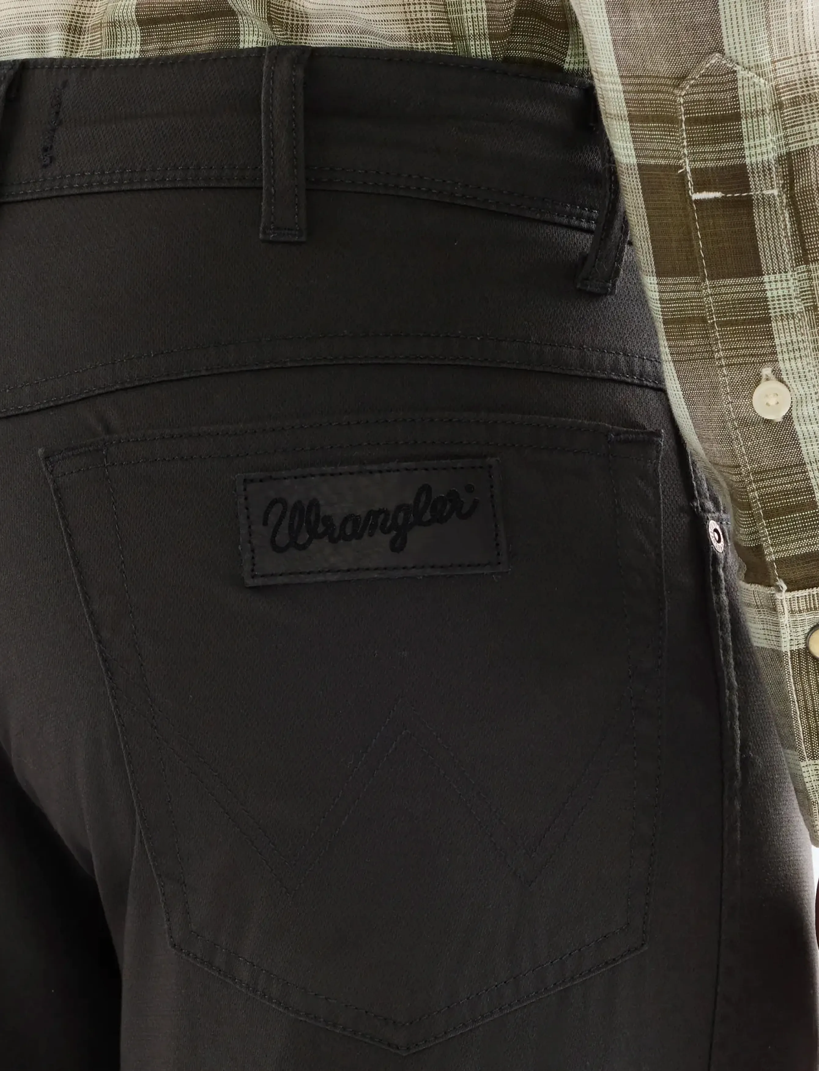 Wrangler - TEXAS - chino-buxur - faded black - 4