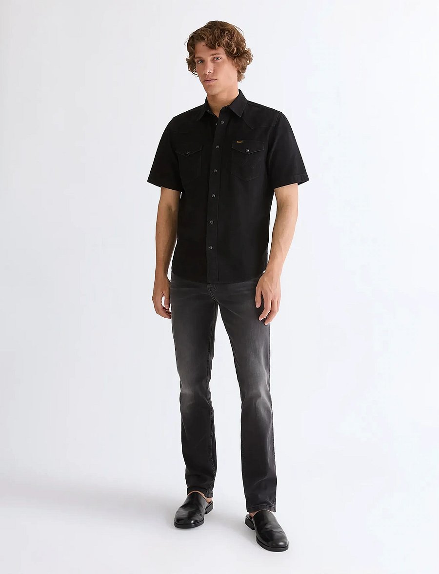 Wrangler - GREENSBORO - regular jeans - raven ash - 4