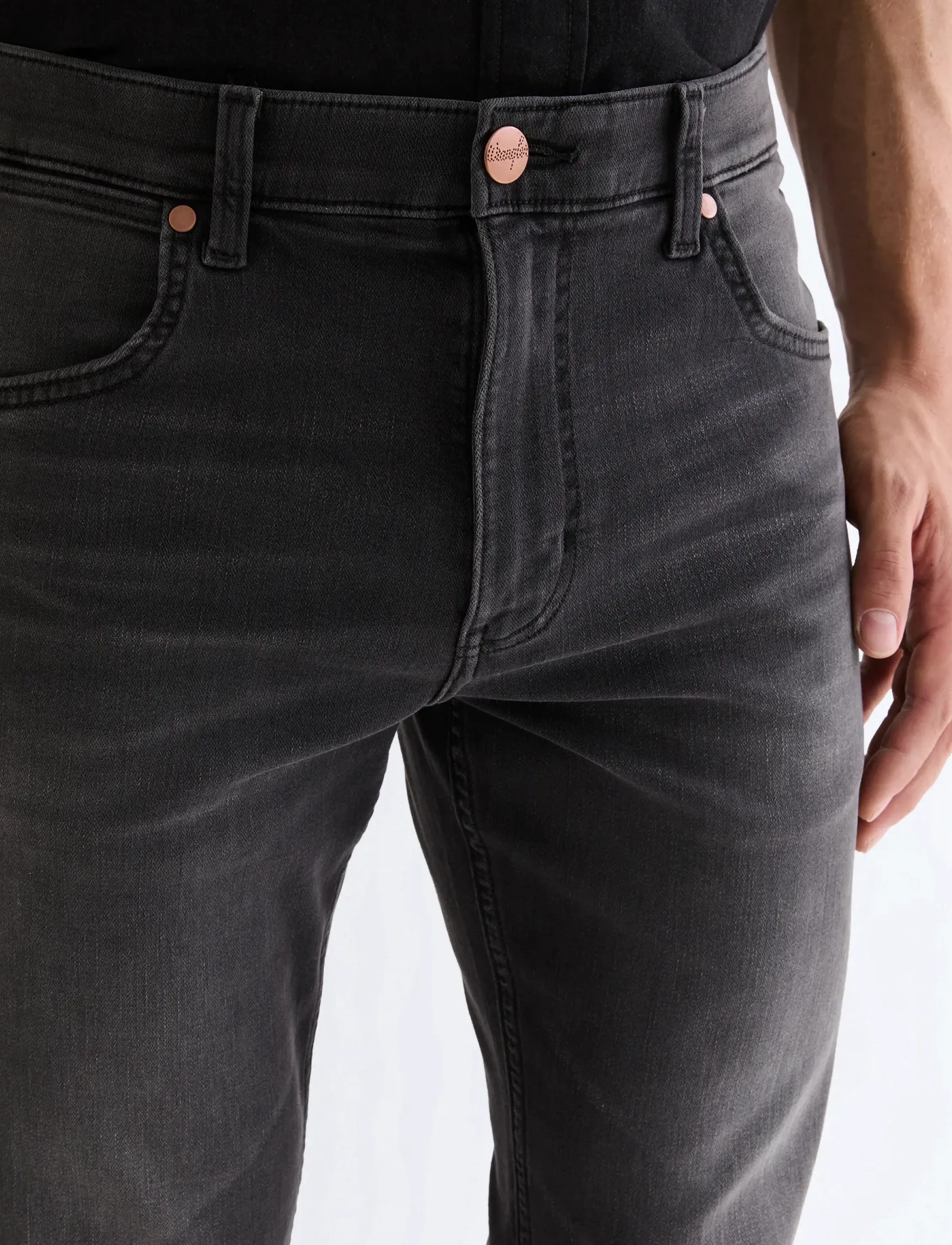 Wrangler - GREENSBORO - bukser & jeans - raven ash - 5