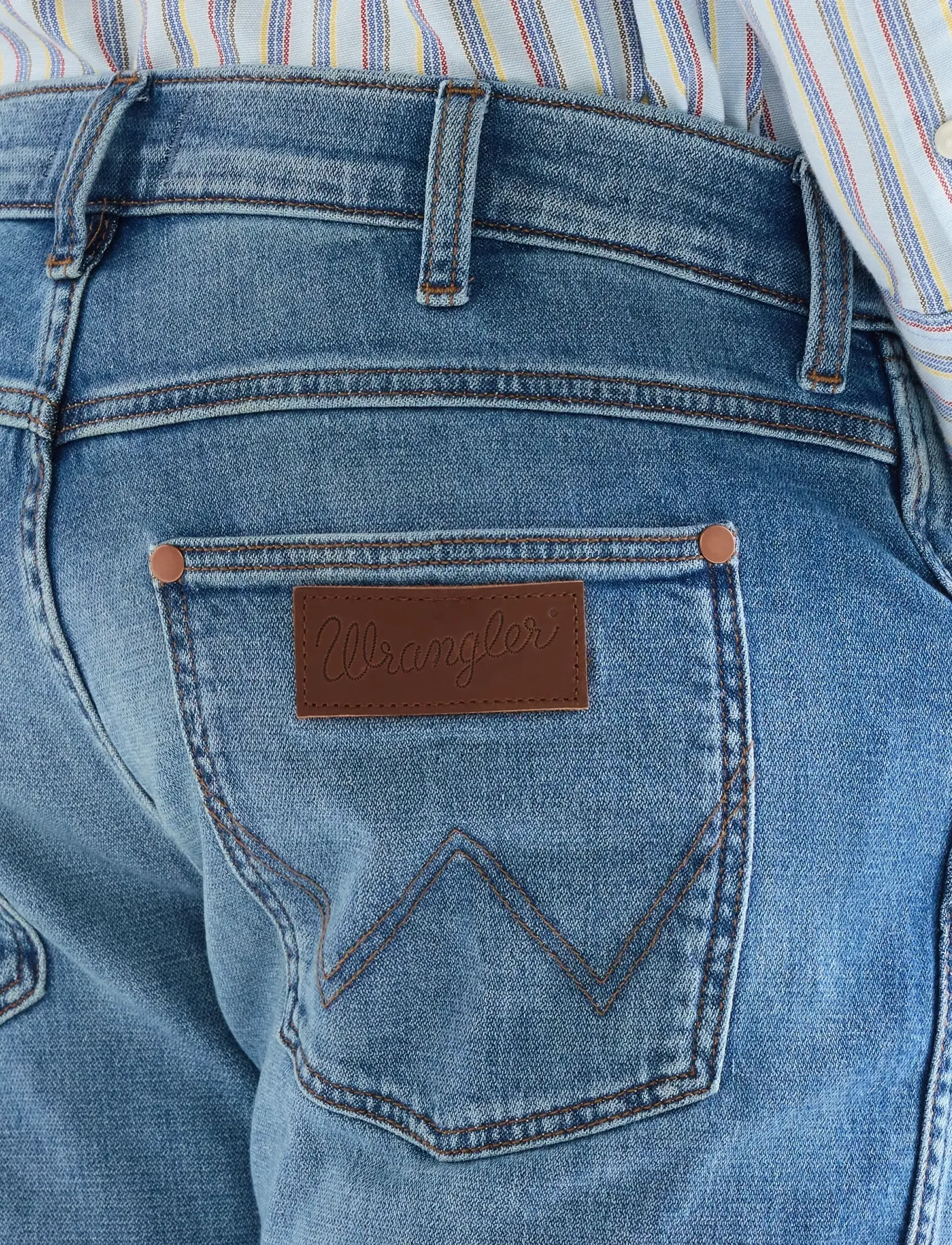 WRANGLER Greensboro straight leg jeans herr – bild 4