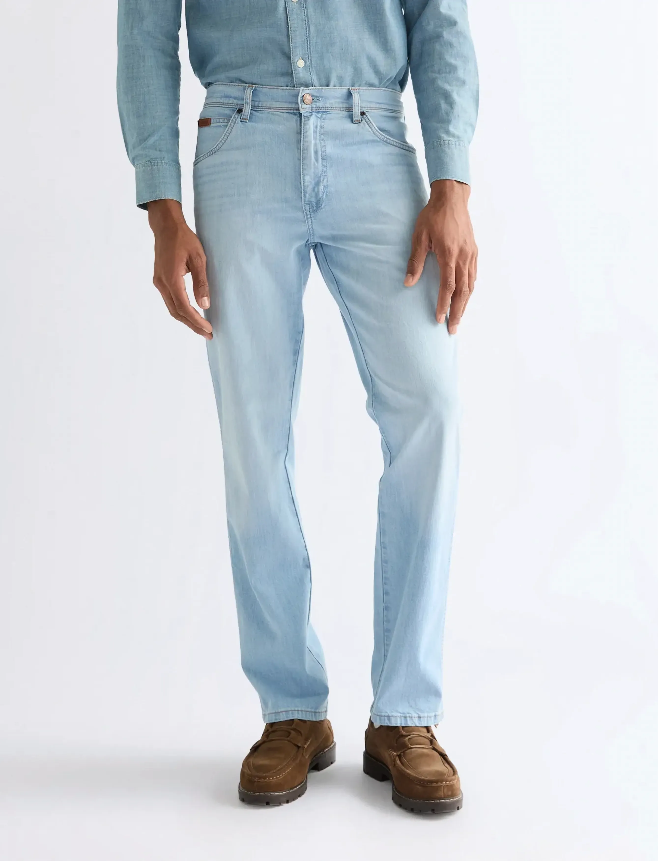 Wrangler TEXAS - Jeans - BLEACH / blue