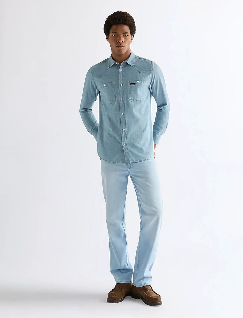 Wrangler - TEXAS - regular jeans - bleach - 4