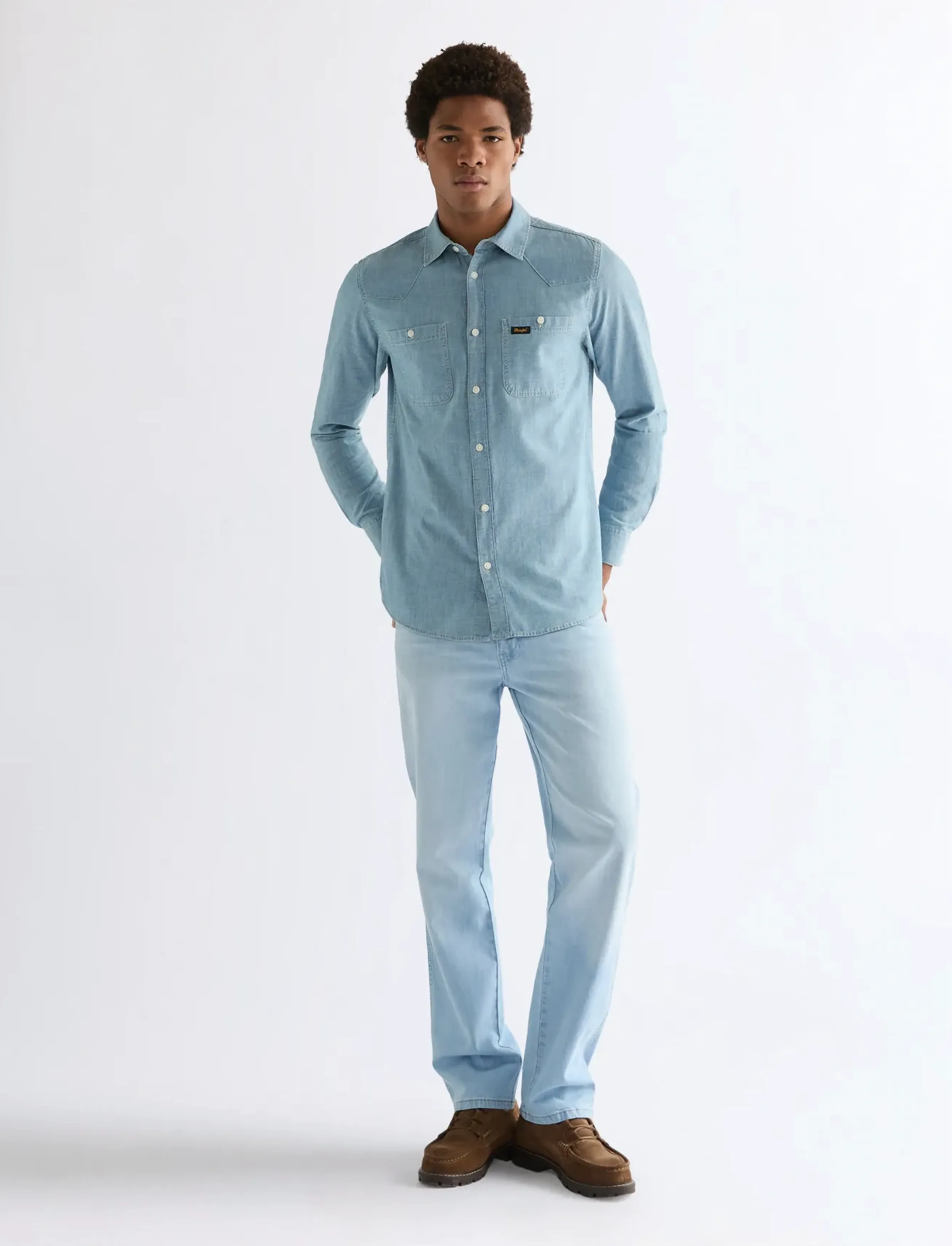 Wrangler - TEXAS - hosen & jeans - bleach - 4