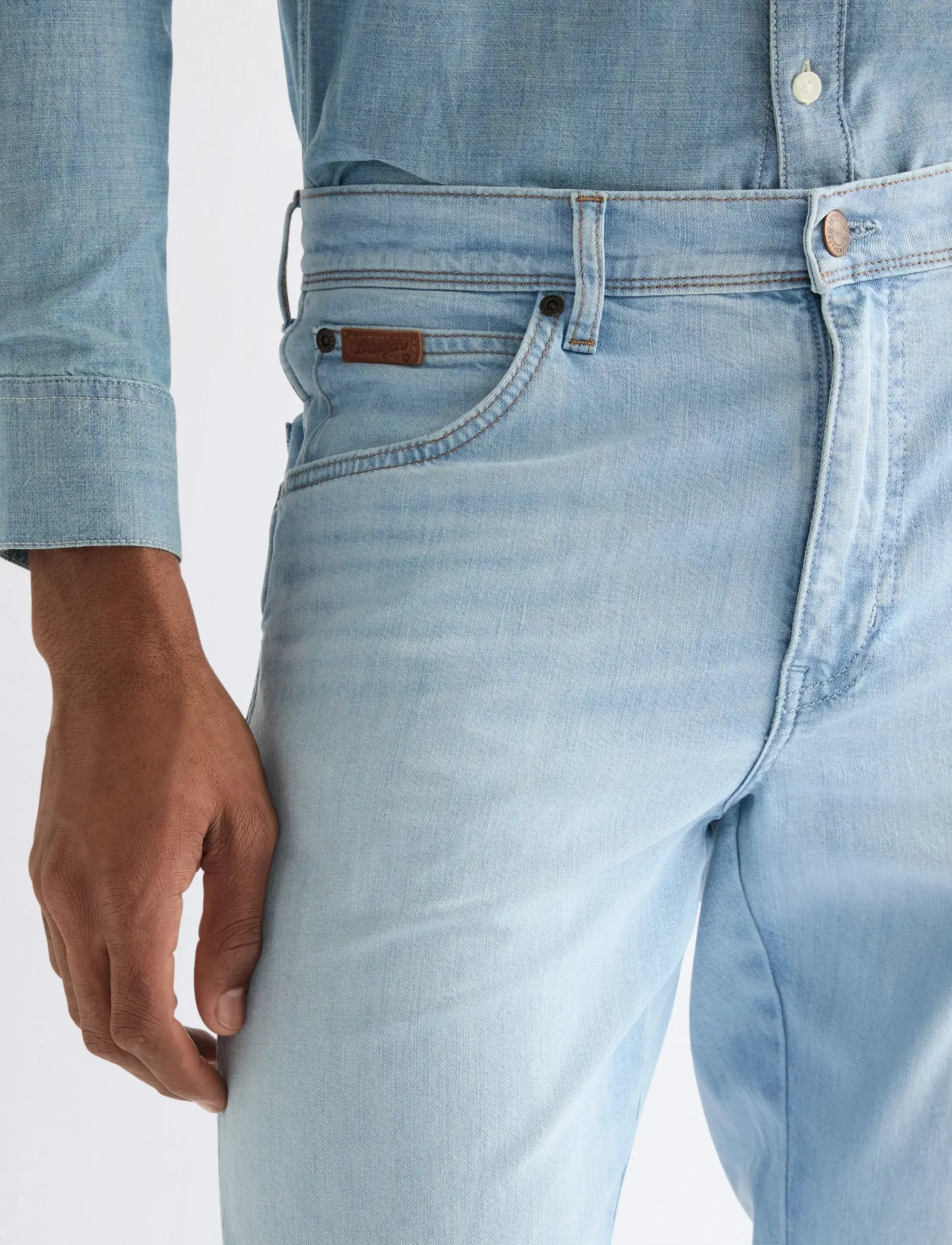 Wrangler - TEXAS - hosen & jeans - bleach - 5