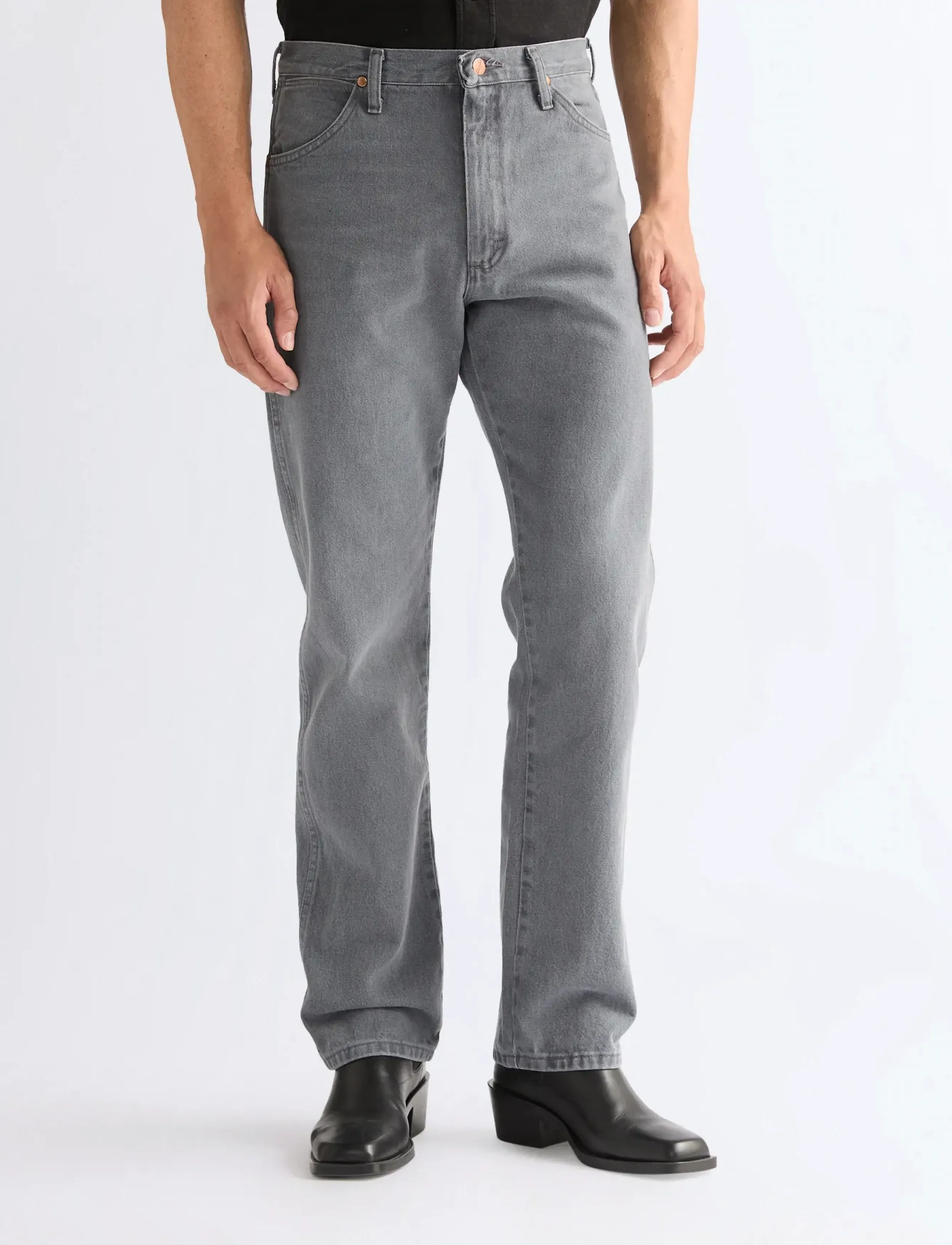 Wrangler 13MWZ - Jeans - GRANITE TIDE / grey