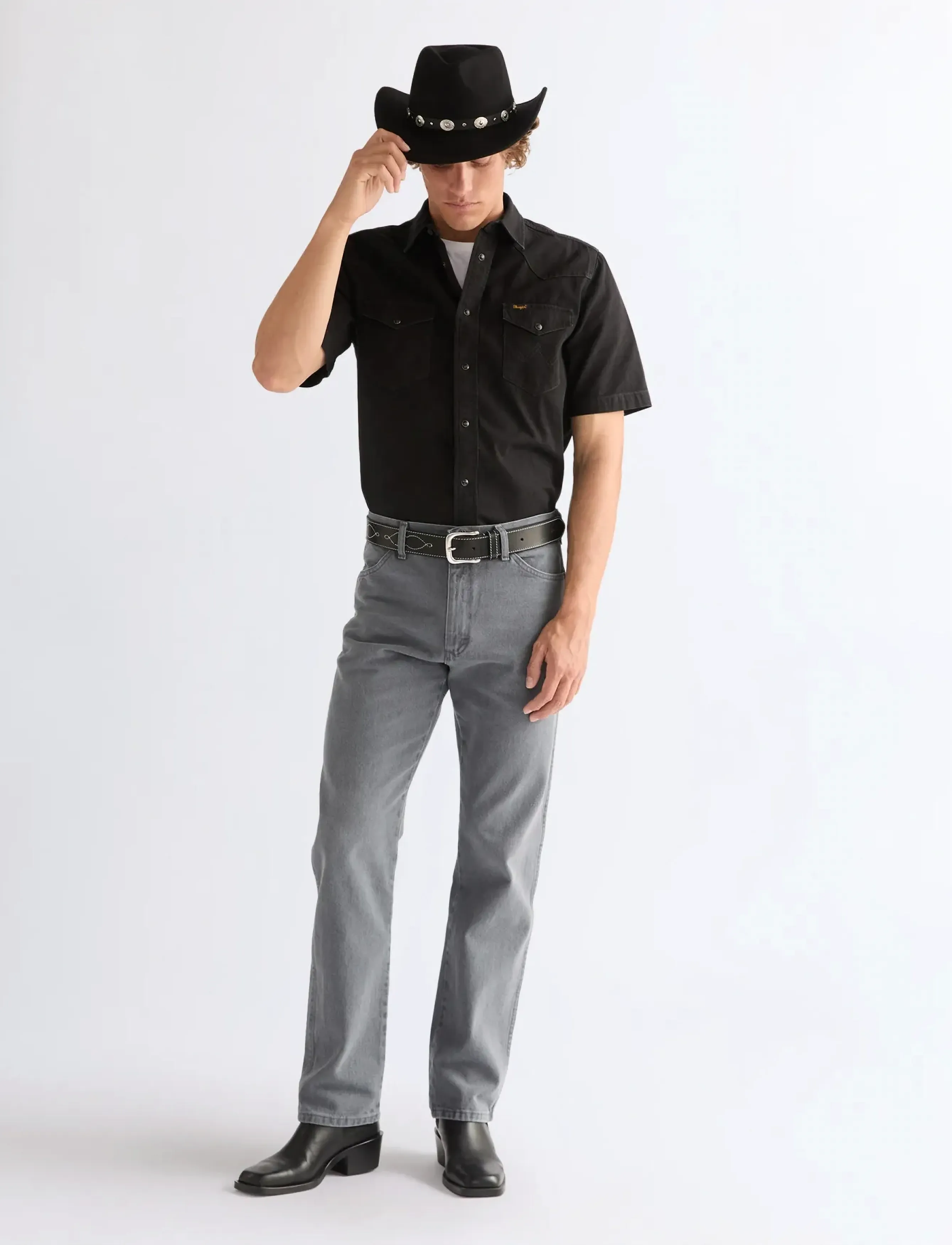 Wrangler - 13MWZ - bukser & jeans - granite tide - 3