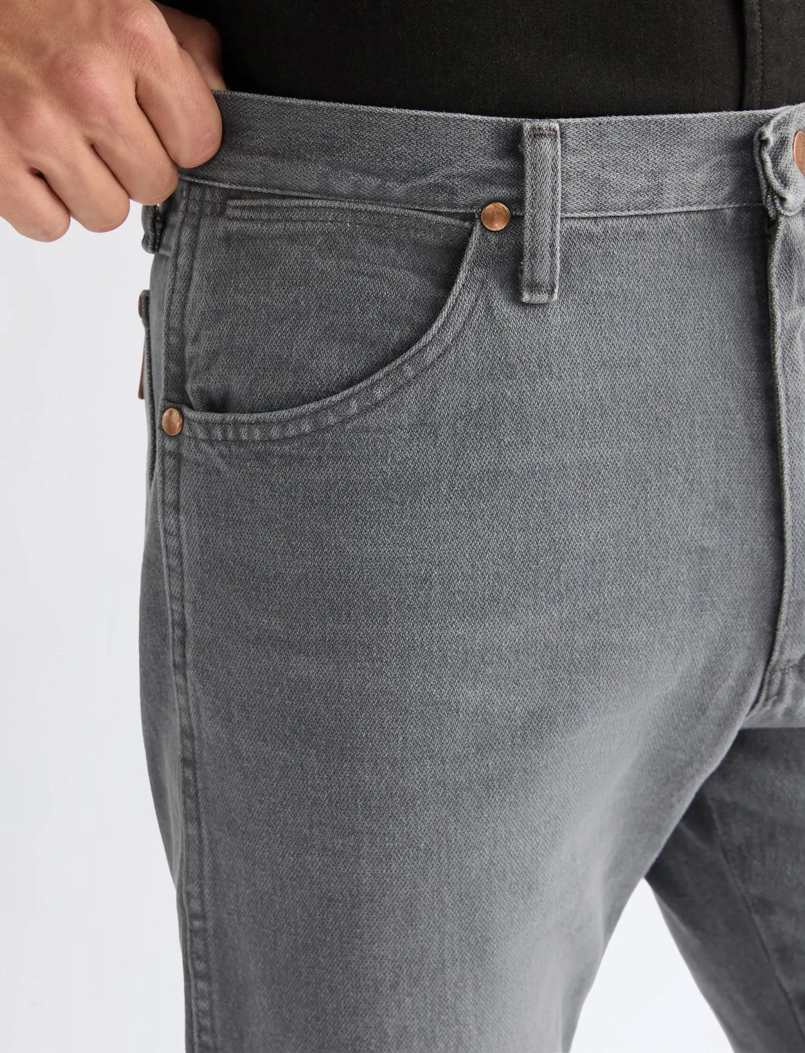 Wrangler - 13MWZ - bukser & jeans - granite tide - 4