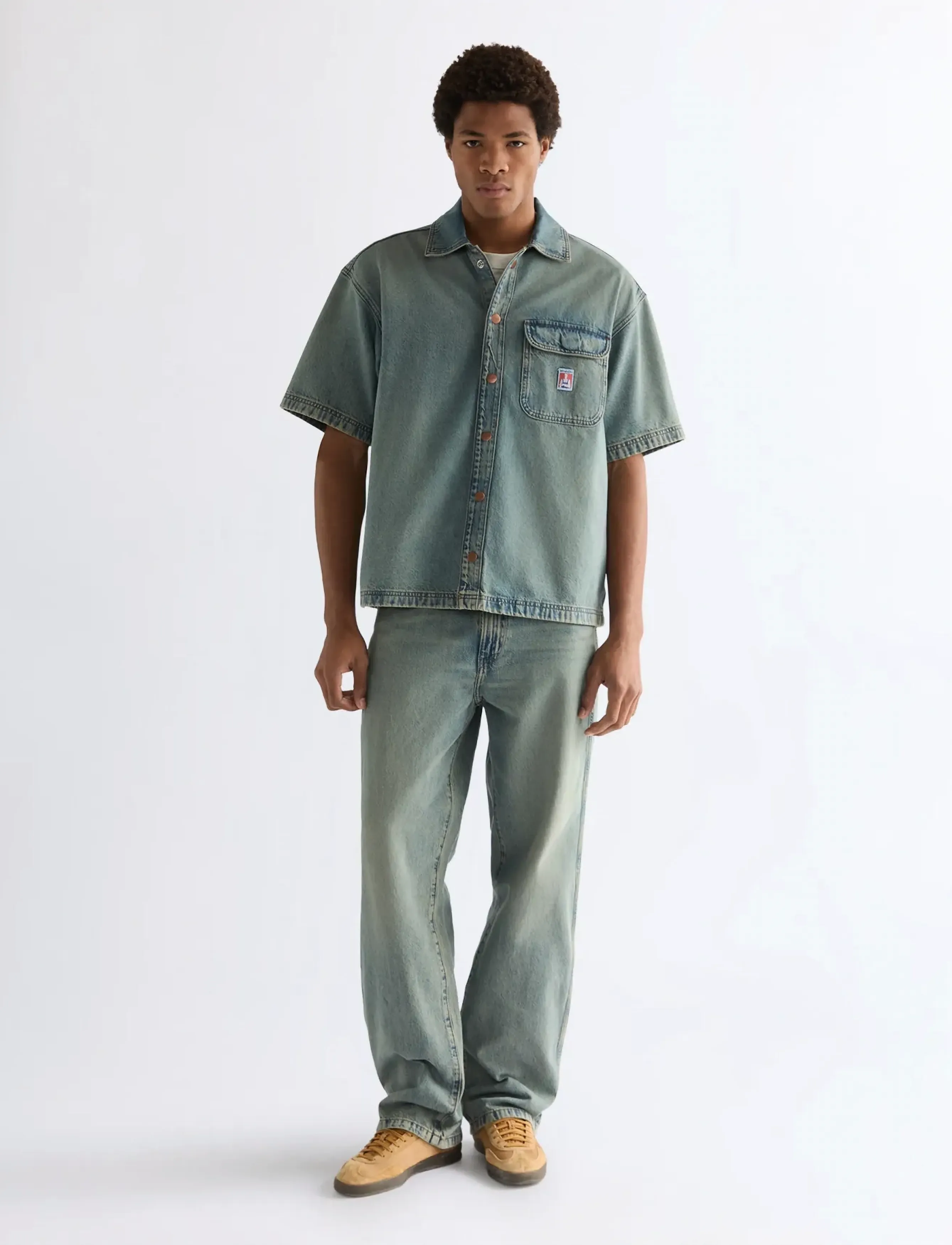 Wrangler - LOOSE STRAIGHT - bukser & jeans - canyon shade - 3