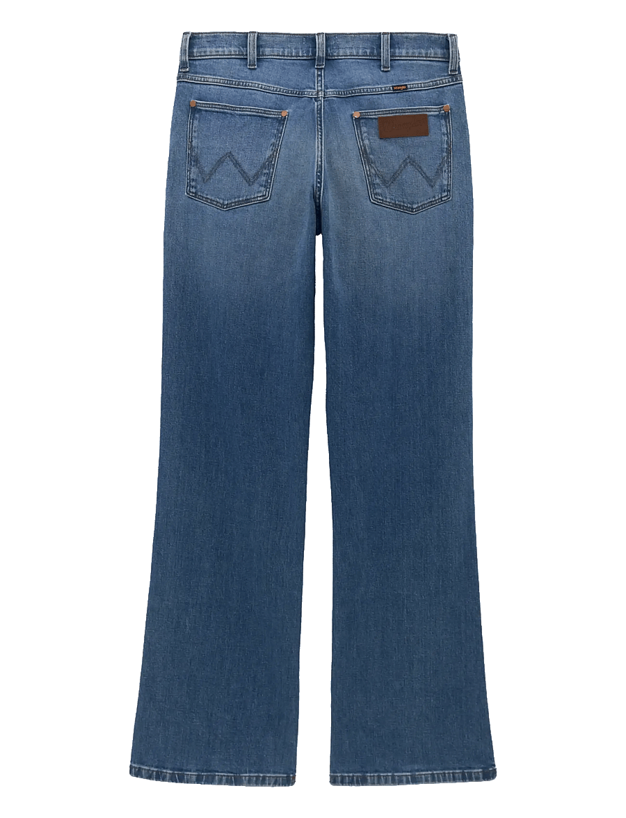 Wrangler - LOOSE BOOT - alt laienevad teksad - harbor blue - 2