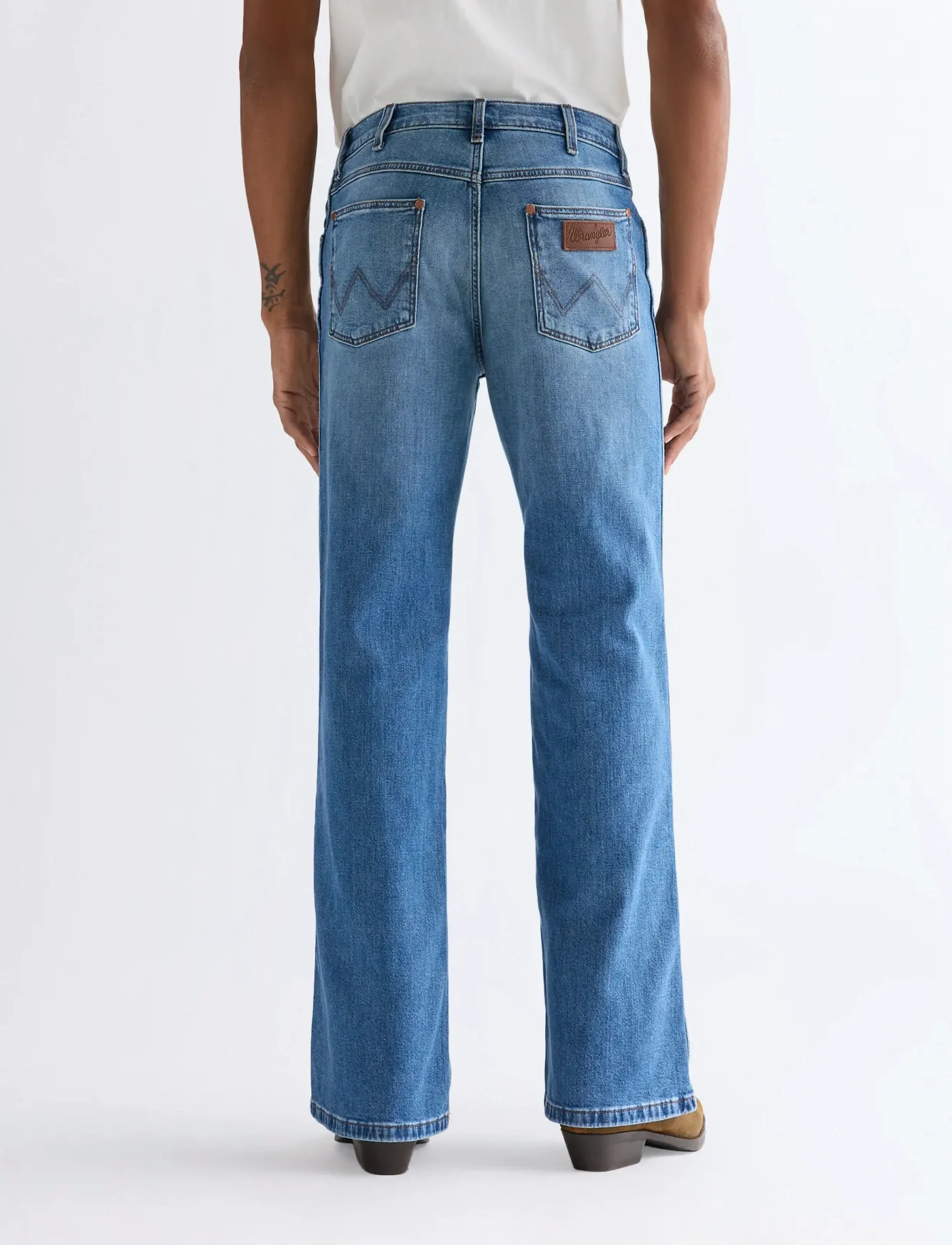 Wrangler - LOOSE BOOT - loose jeans - harbor blue - 3