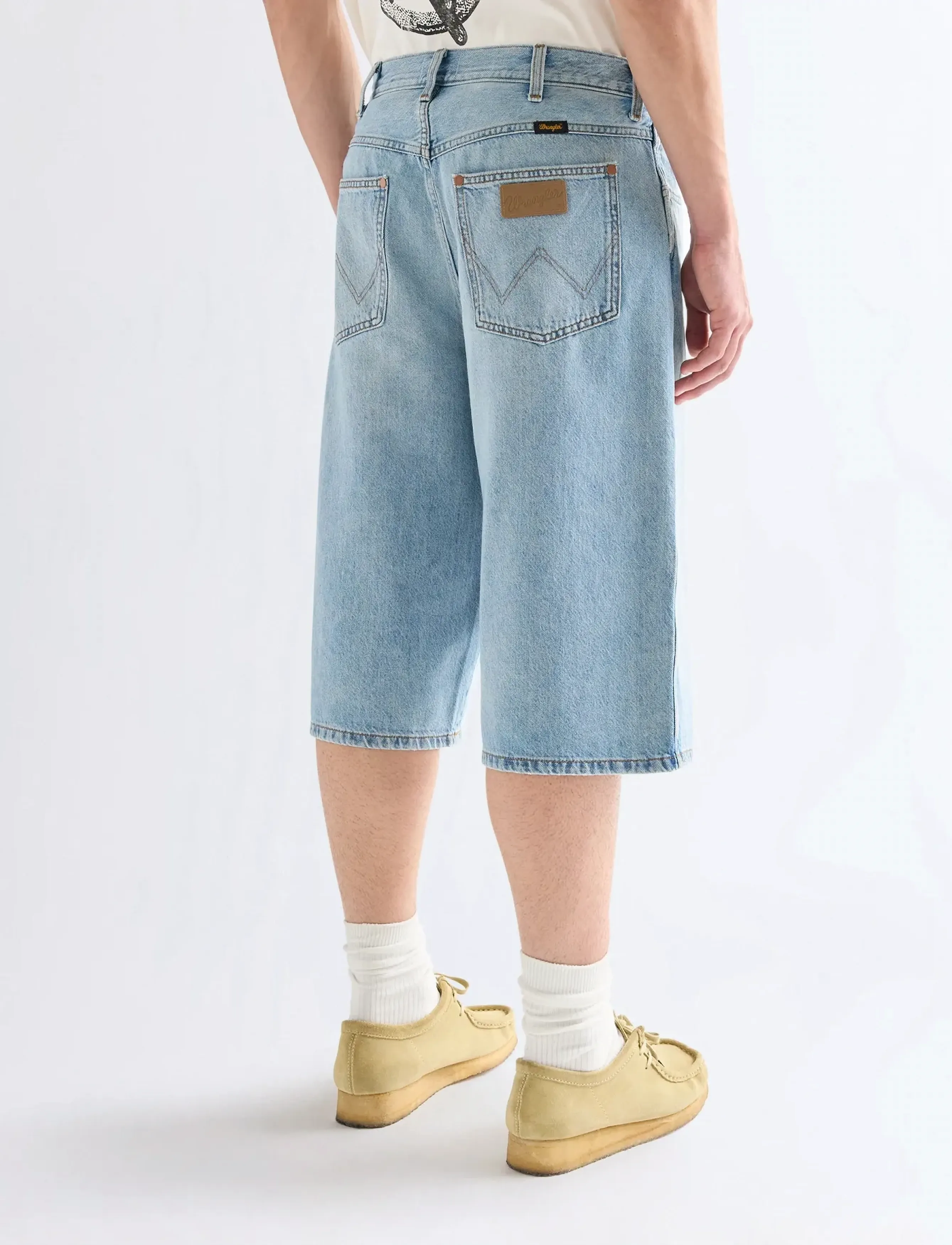 Wrangler - JORT SHORTS - lühikesed teksapüksid - dawn - 3