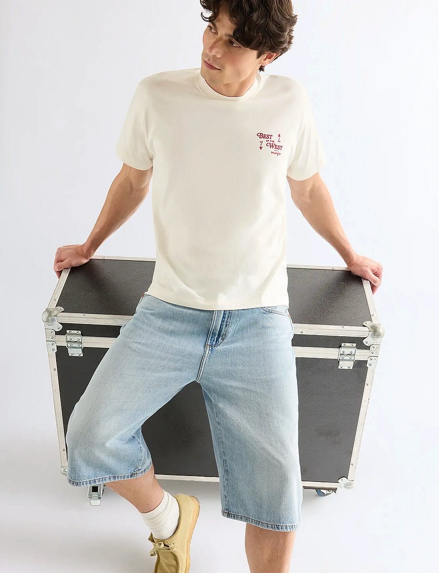 Wrangler - JORT SHORTS - lühikesed teksapüksid - dawn - 5