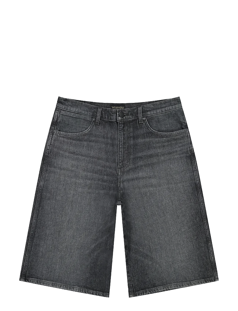 Wrangler - JORT SHORTS - lühikesed teksapüksid - iron fawn - 1