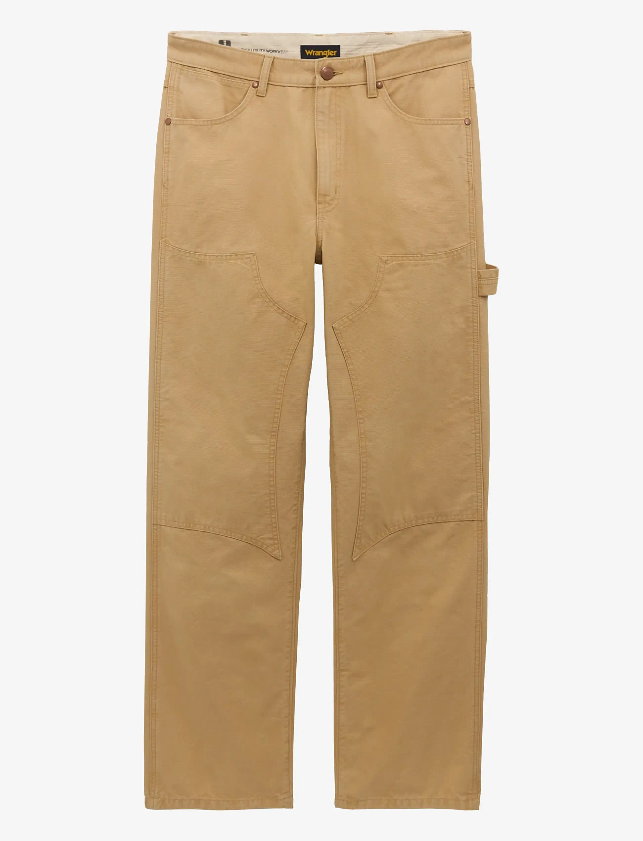 Wrangler - DOUBLE KNEE CARPENTER - kargopüksid - golden wheat - 1