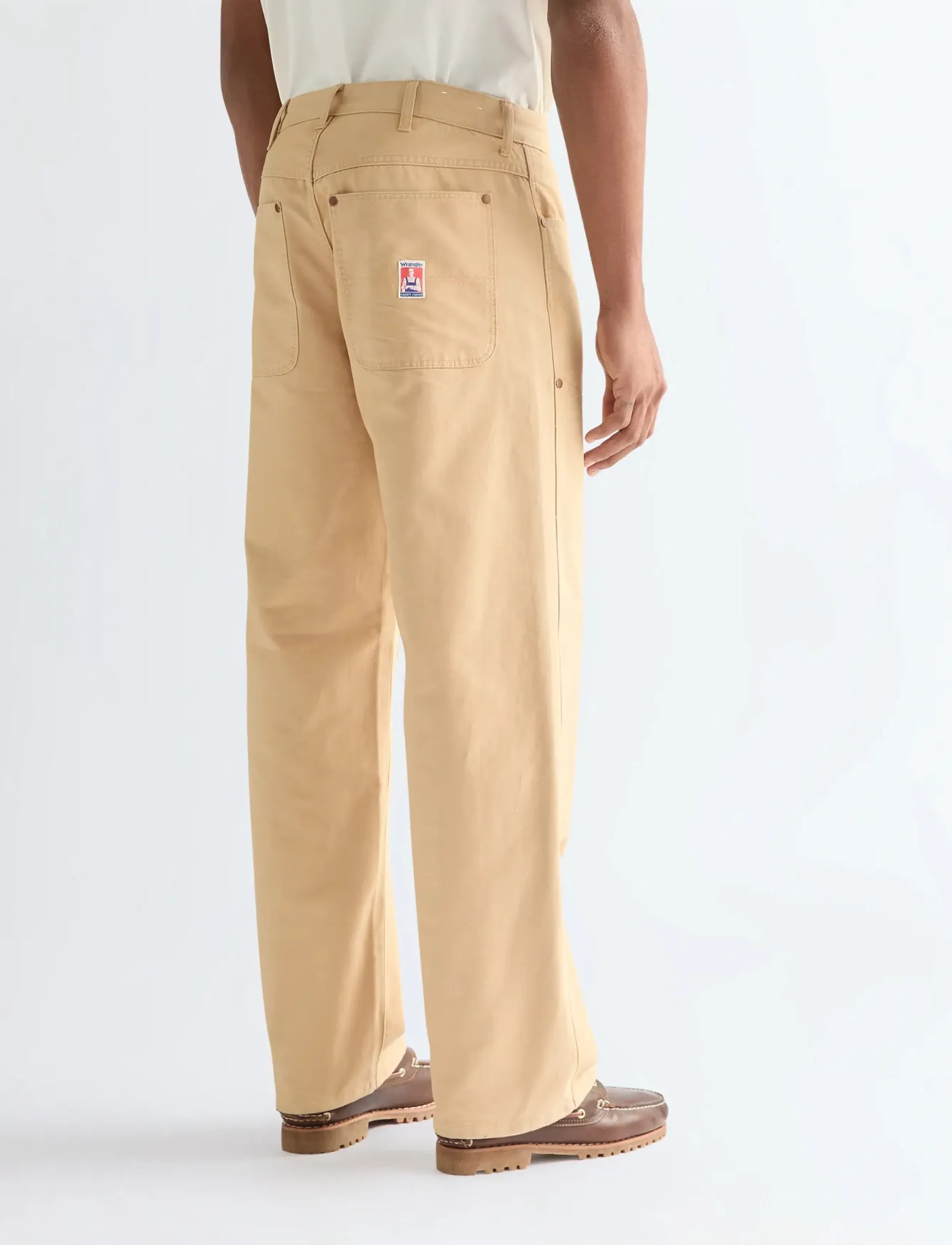 Wrangler - DOUBLE KNEE CARPENTER - cargo pants - golden wheat - 3