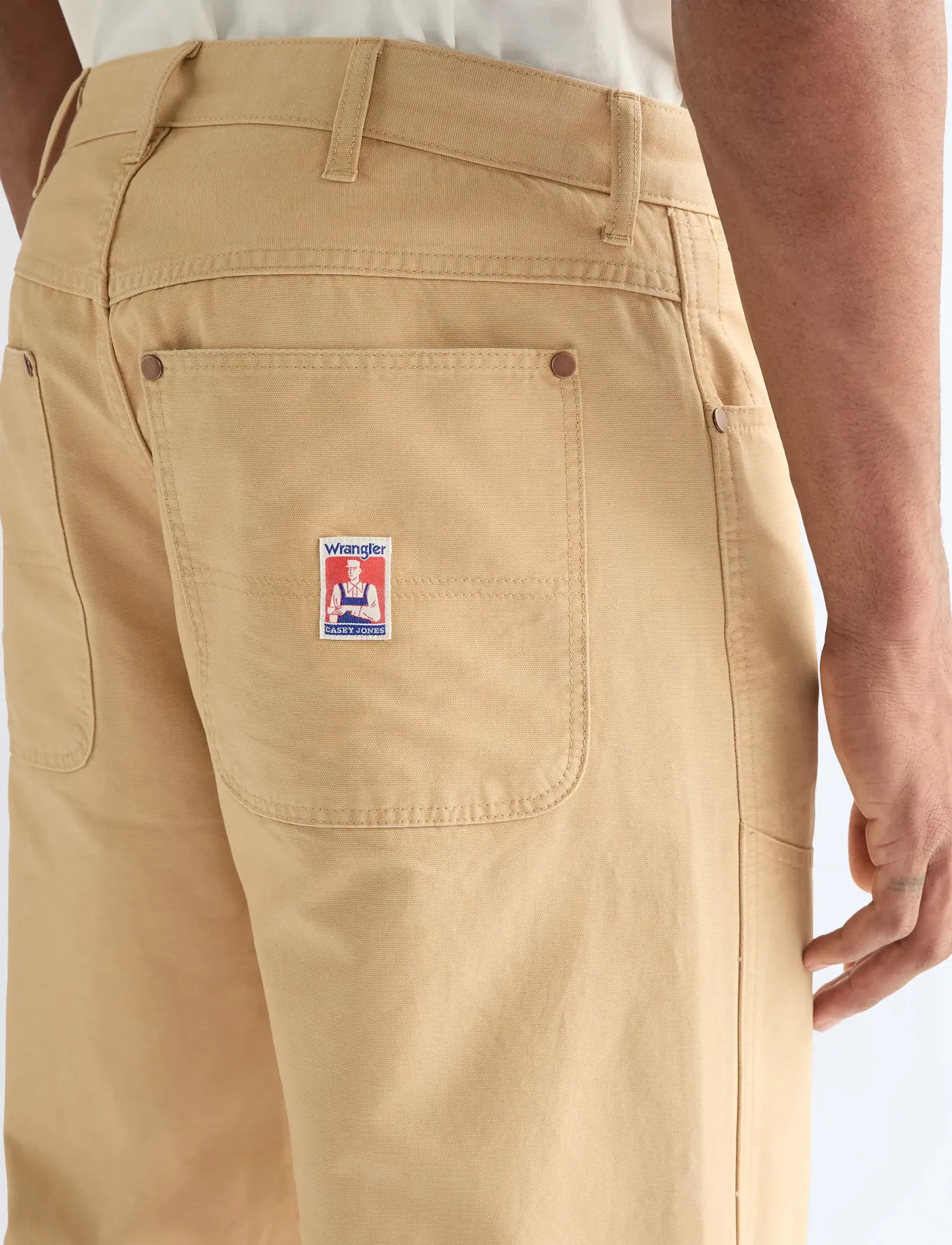 Wrangler - DOUBLE KNEE CARPENTER - herbstliche kleidung - golden wheat - 5