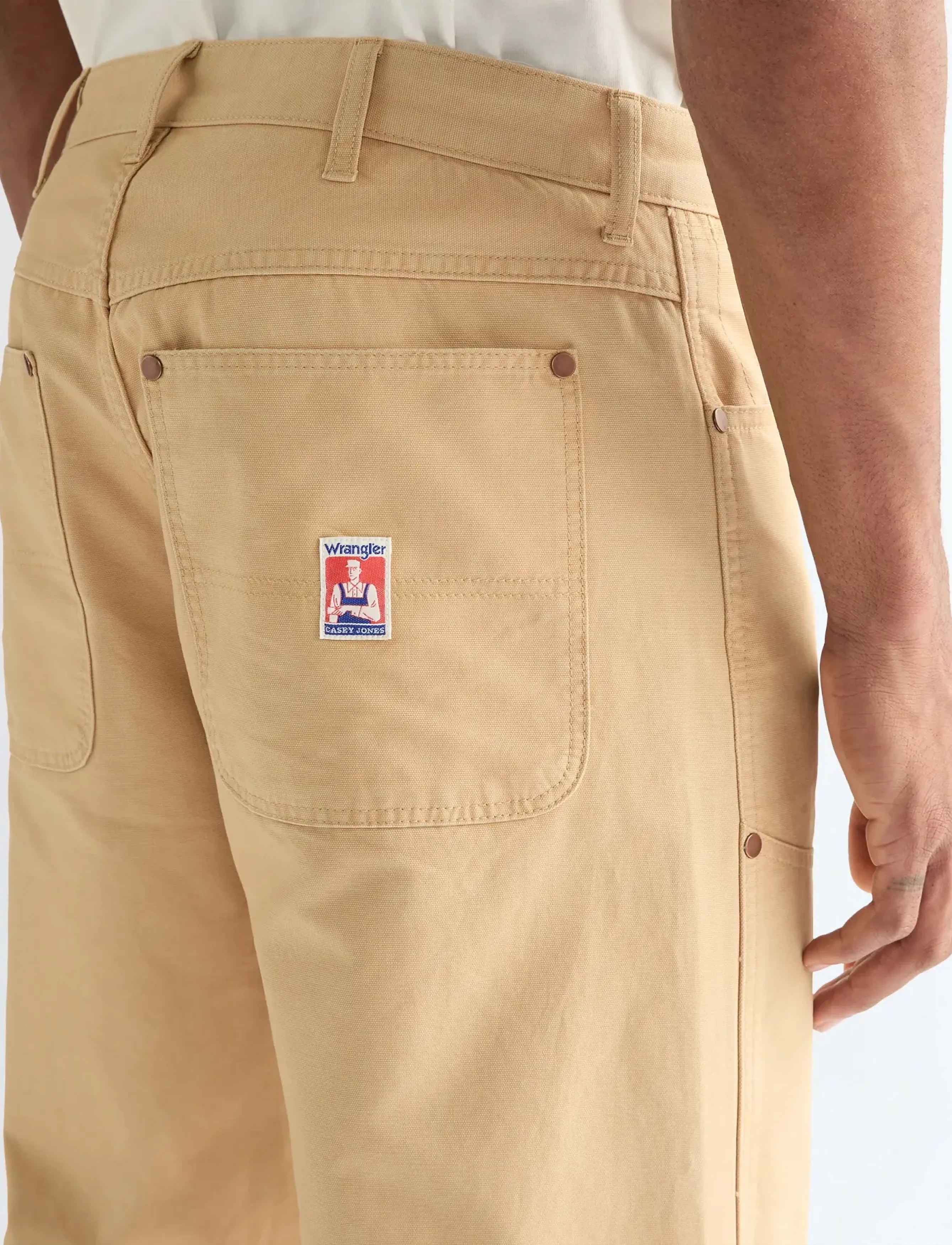 Wrangler - DOUBLE KNEE CARPENTER - cargo pants - golden wheat - 5