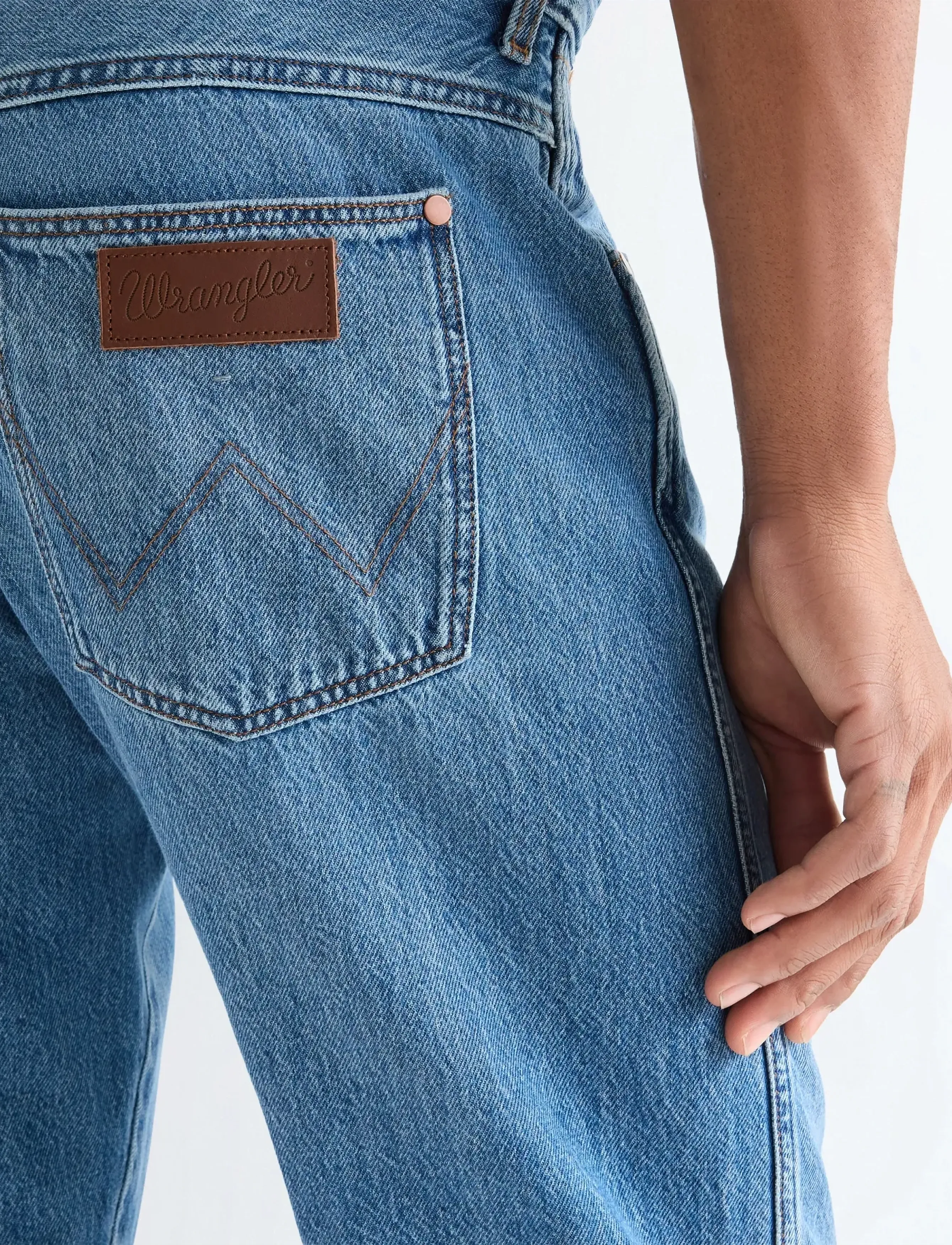 Wrangler - FRONTIER - regular jeans - storm cloud - 5