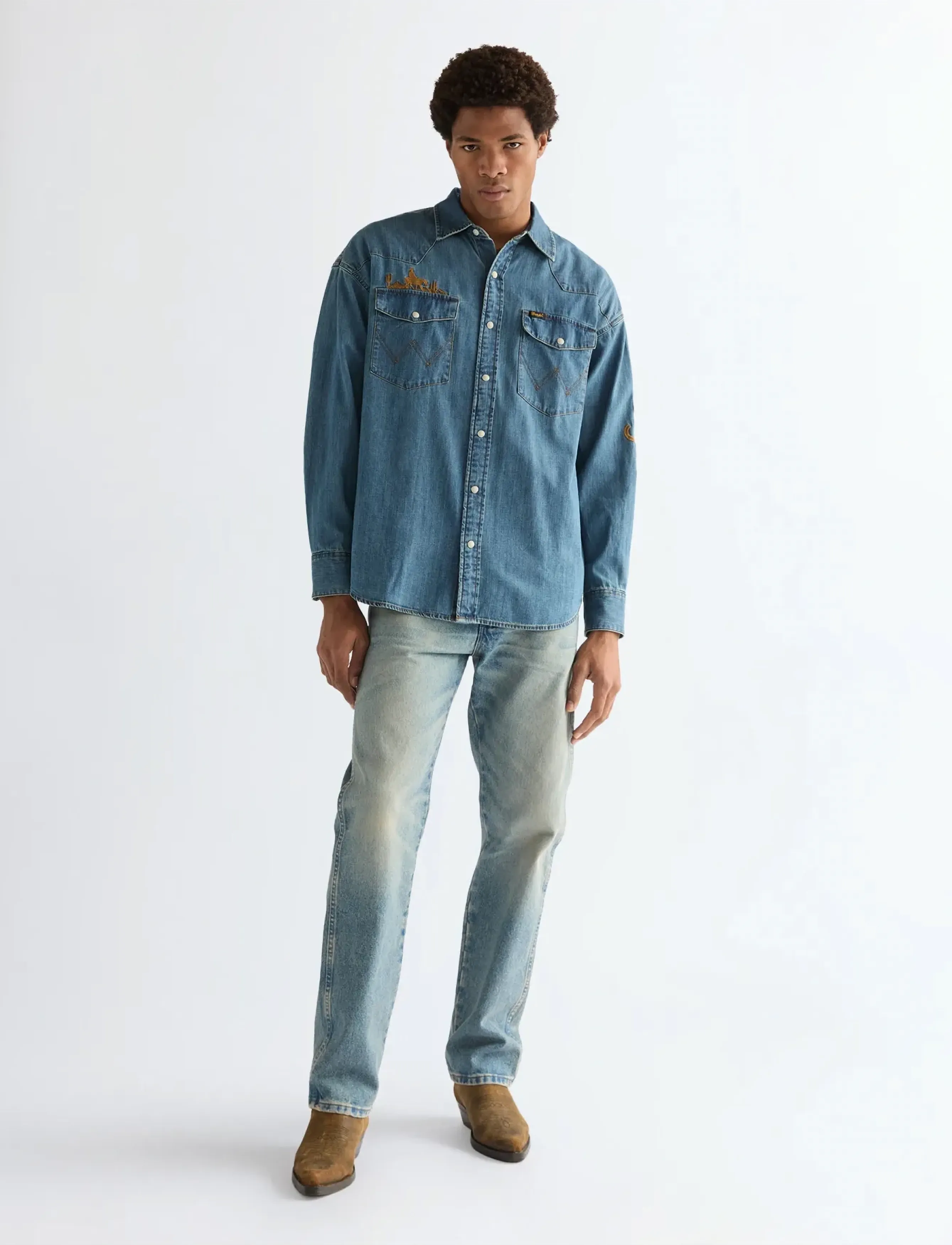 Wrangler - WESTERN SHIRT - casual skjorter - trail blazer - 4