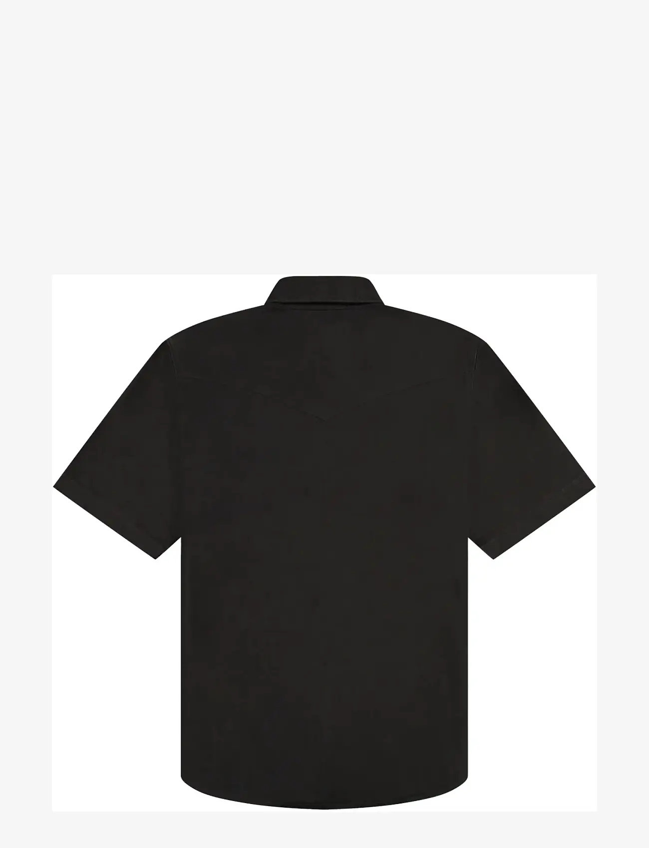 Wrangler - SS WESTERN SHIRT - jeanshemden - rinse black - 2