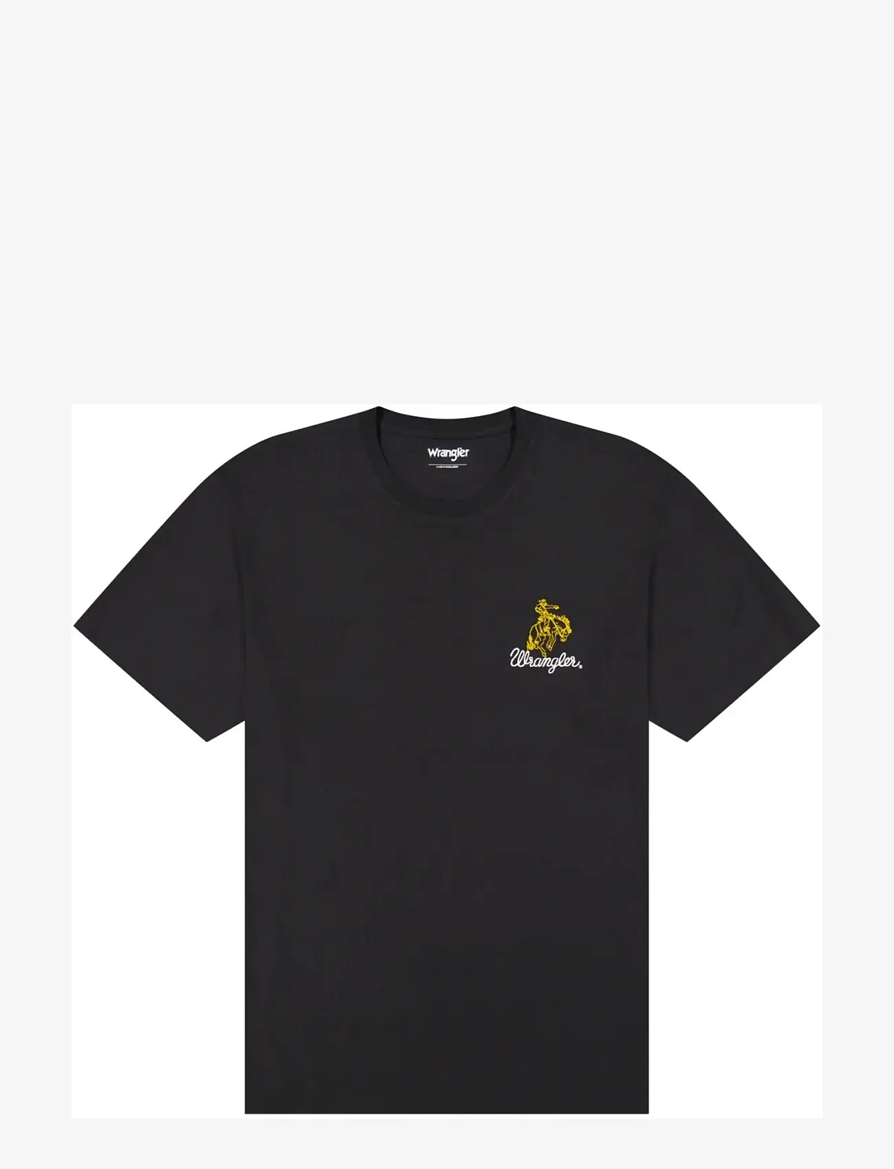 Wrangler - EMBROIDERY TEE - lowest prices - black - 1