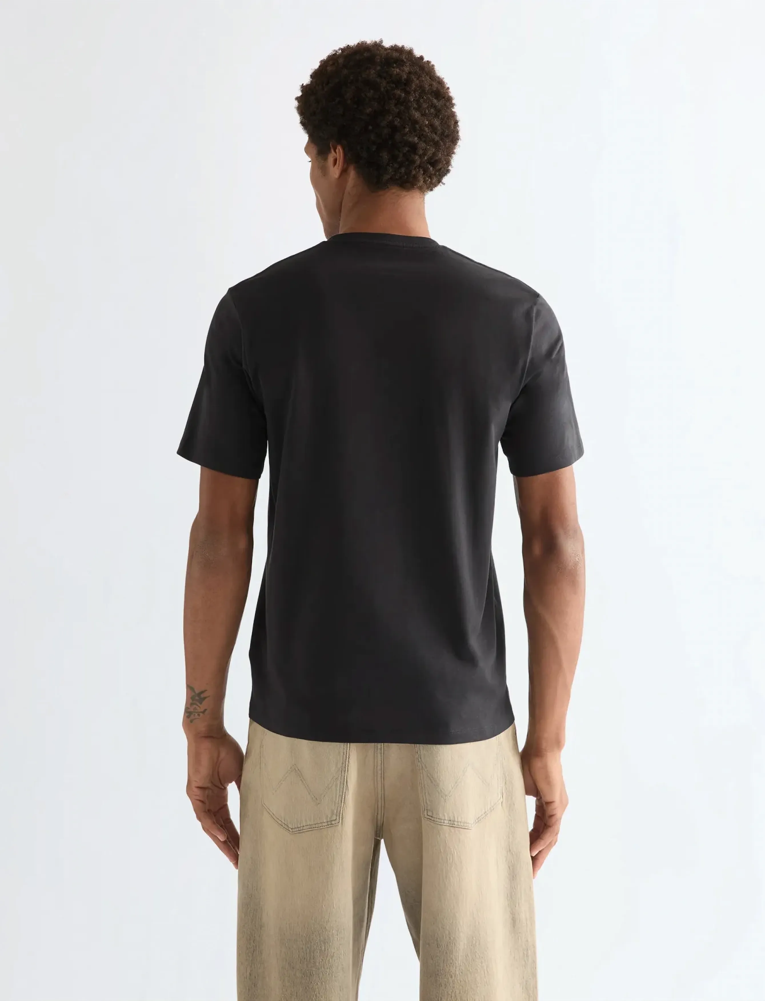 Wrangler - EMBROIDERY TEE - laveste priser - black - 3