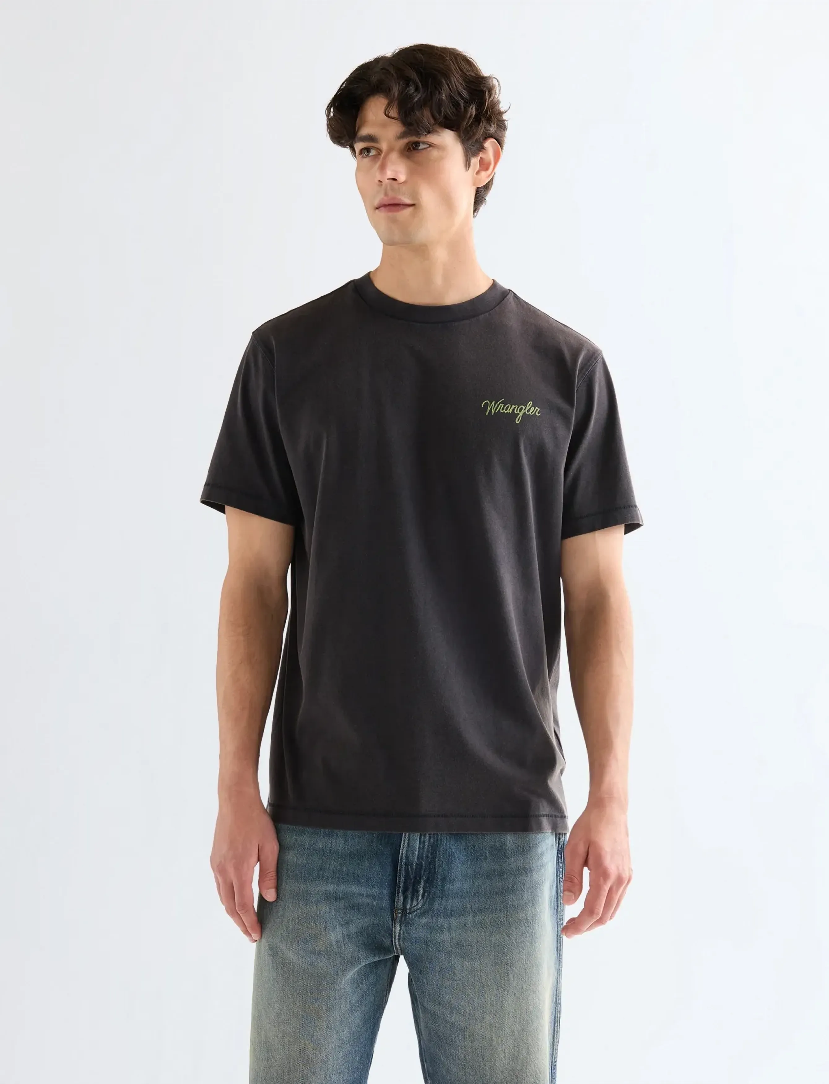 Wrangler - GRAPHIC TEE - die niedrigsten preise - black - 3