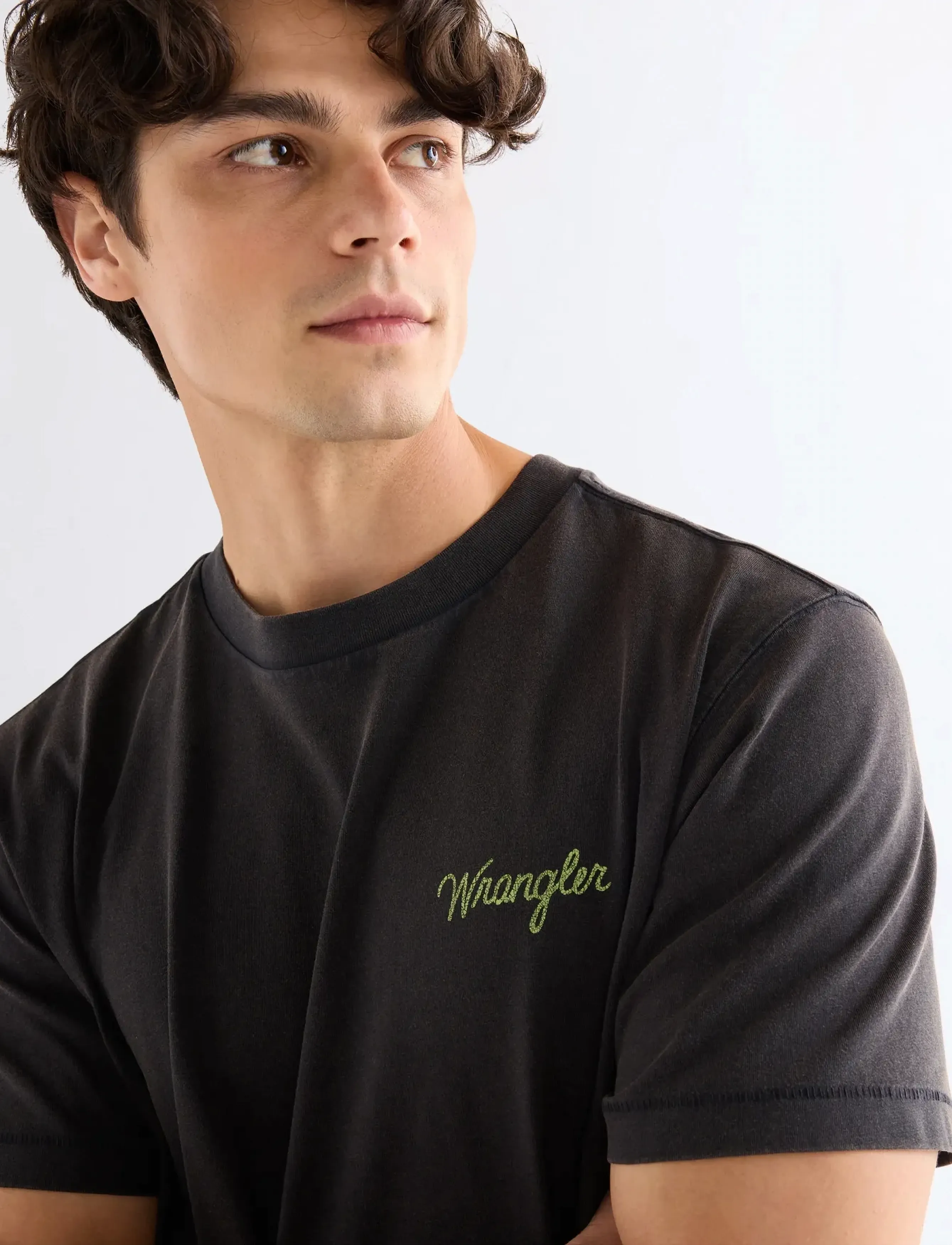 Wrangler - GRAPHIC TEE - die niedrigsten preise - black - 5