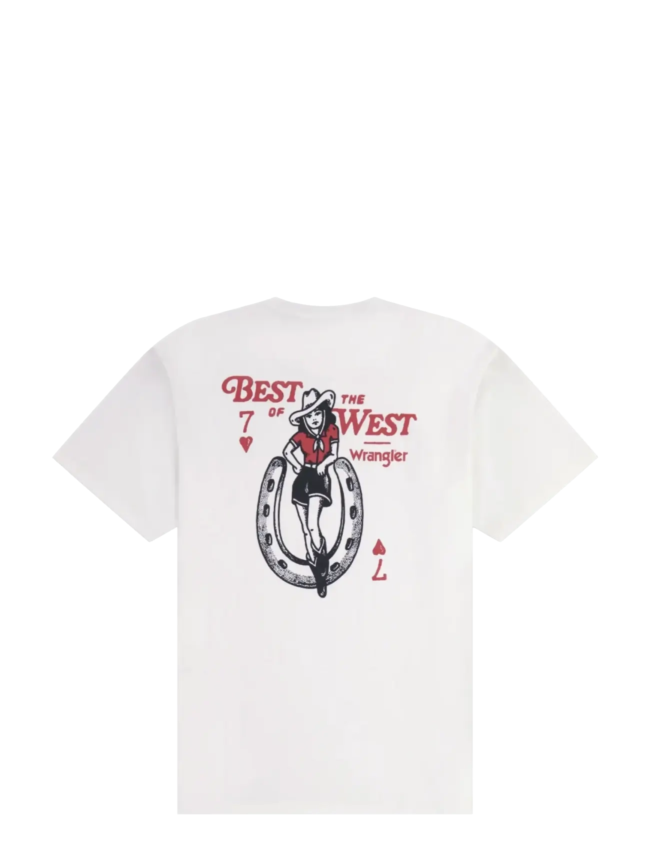 Wrangler - VINTAGE TEE - madalaimad hinnad - worn white - 2
