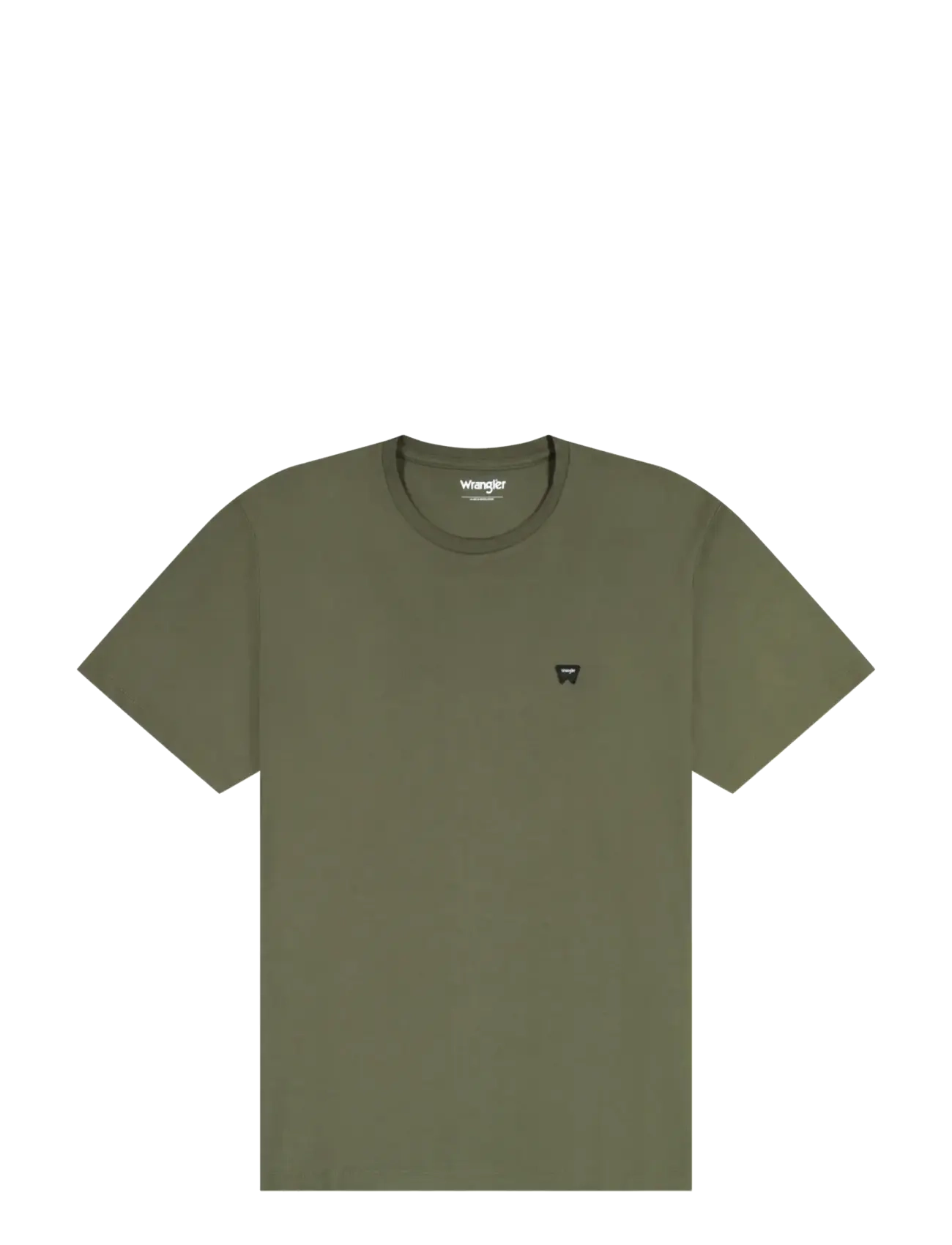 WRANGLER Sign Off Tee Khaki - Sx00 - Herren