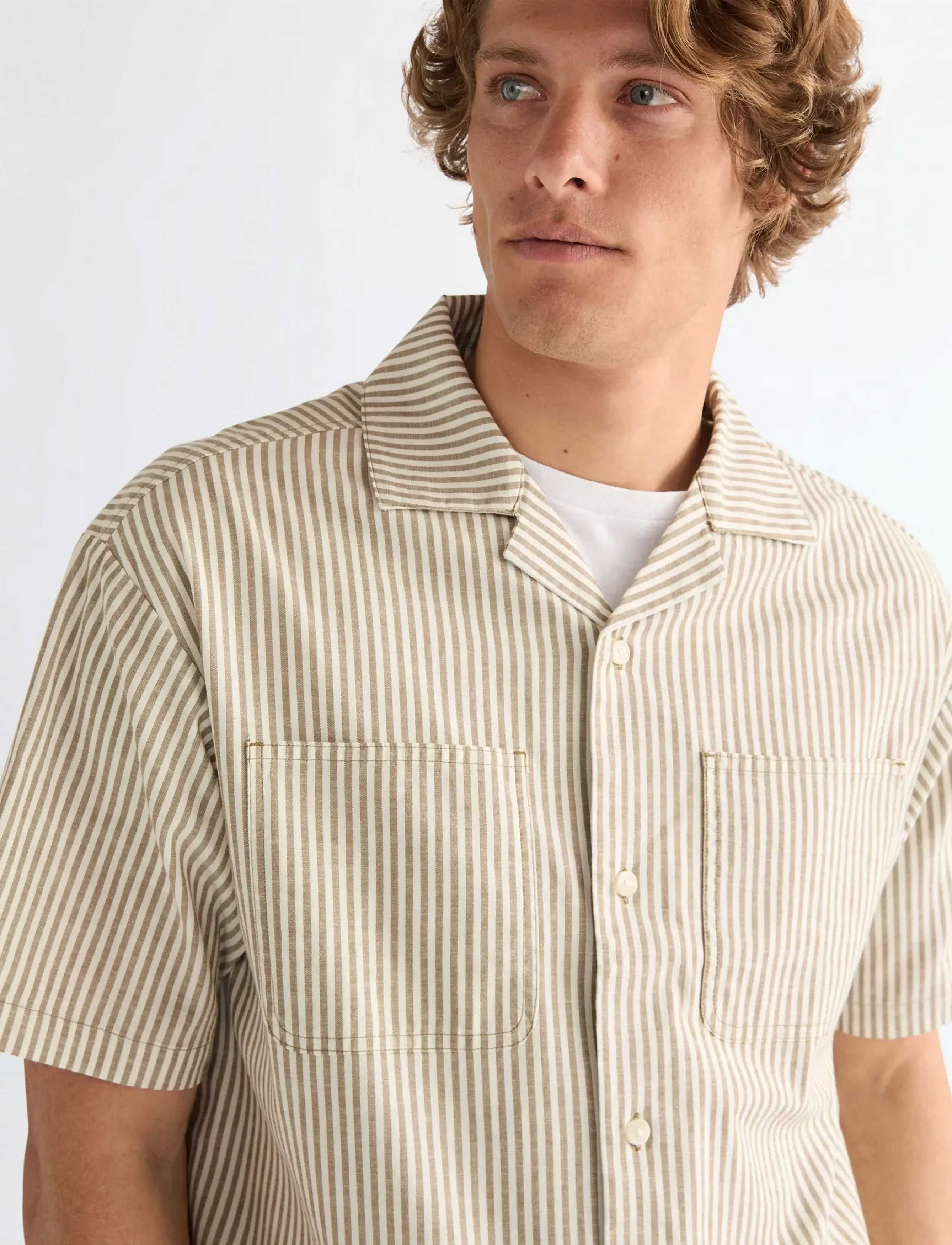 Wrangler - SS RESORT SHIRT - short-sleeved shirts - gothic olive - 5