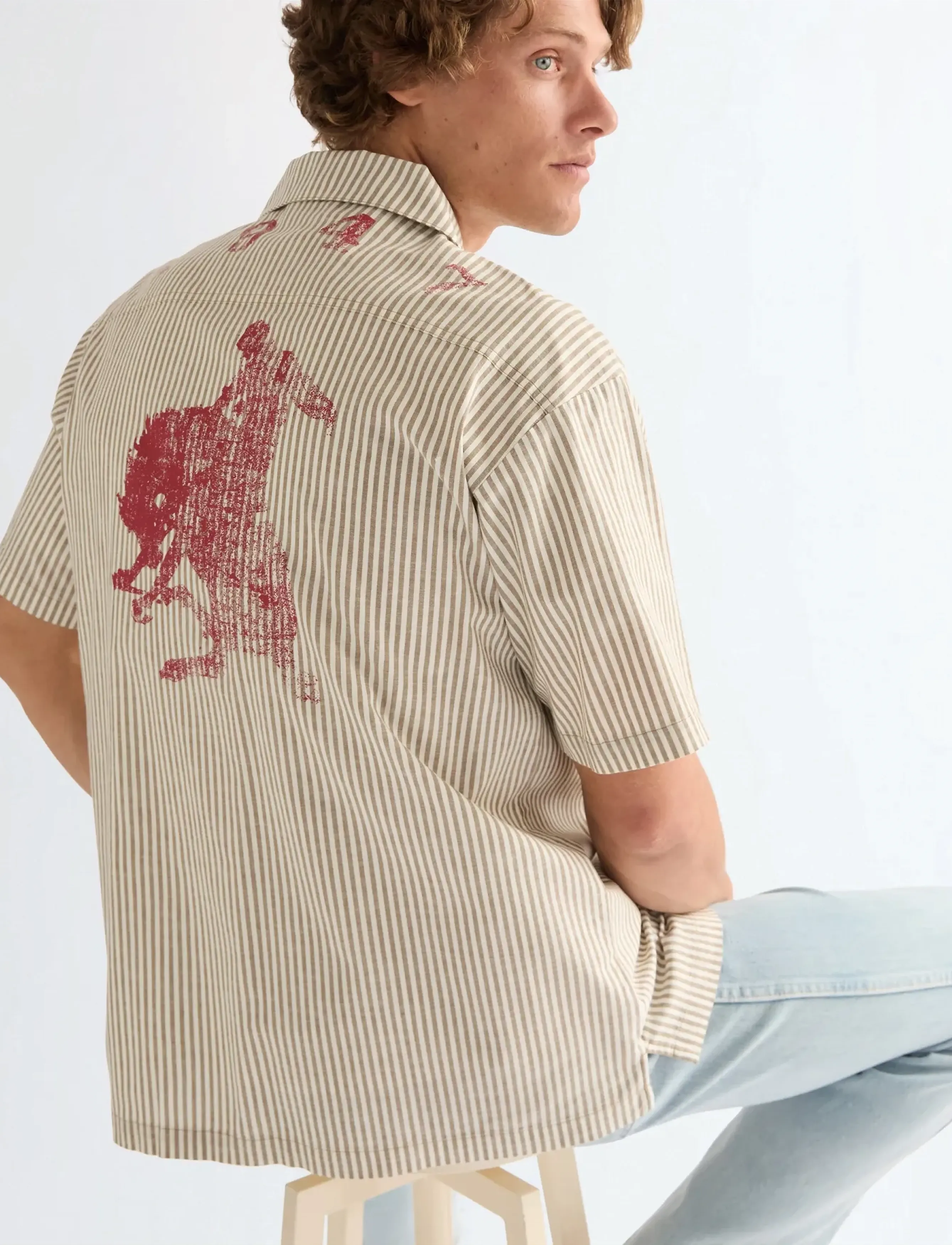 WRANGLER Ss Resort Shirt kortärmade skjortor herr – bild 5